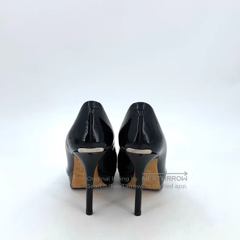 Dior Dior Black fish mouth leather high heels Size US 5 / IT 35 - 4 Thumbnail