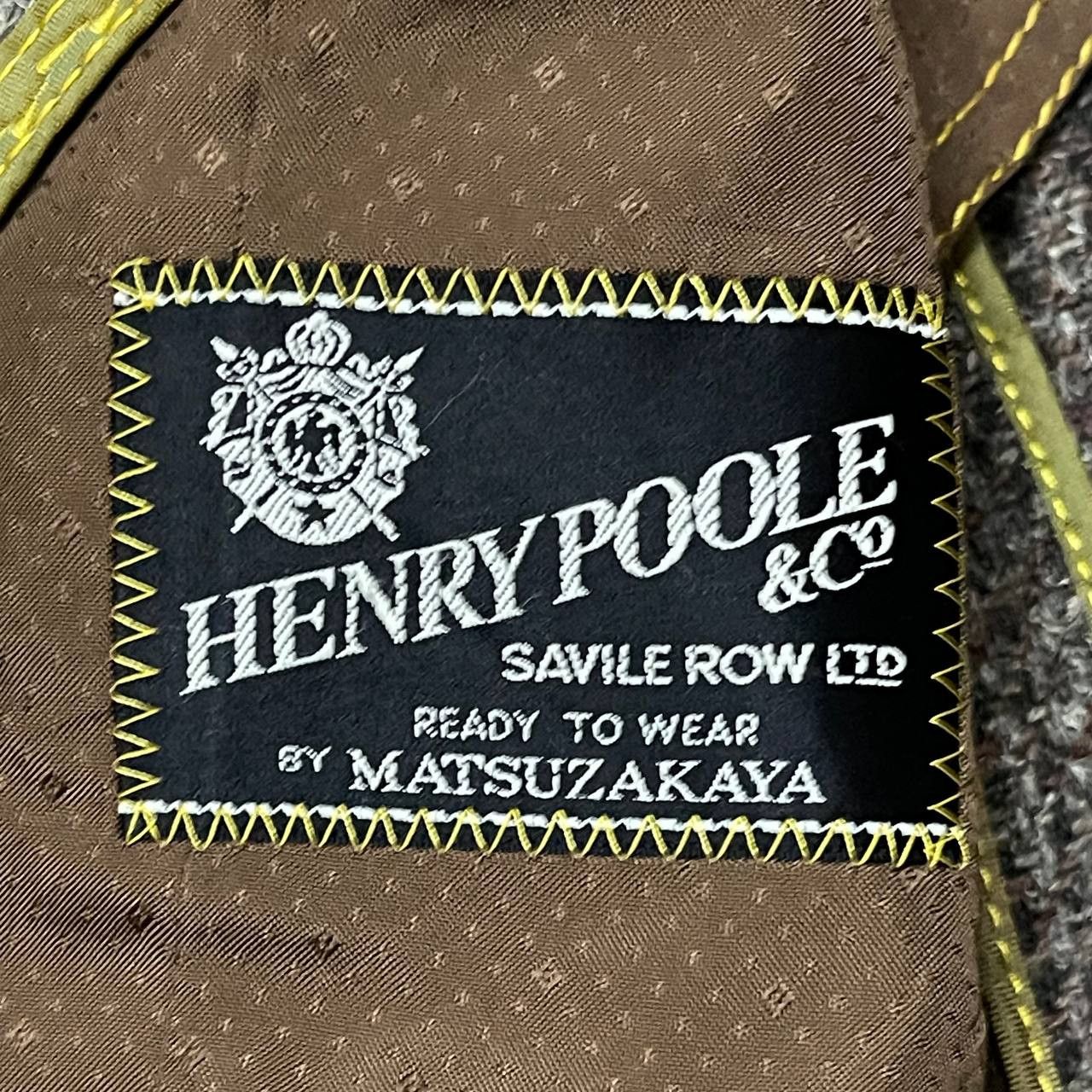 Henry Poole Vintage Henry Poole Wool Coat Size US S / EU 44-46 / 1 - 11 Thumbnail