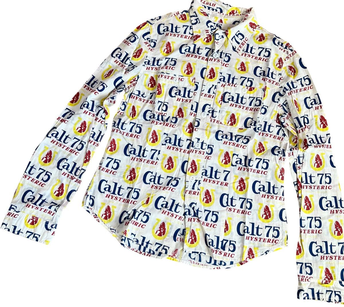 Hysteric Glamour TAX FREE 🇺🇸 Hysteric glamour printed girls button up shirt Size US S / EU 44-46 / 1 - 2 Thumbnail