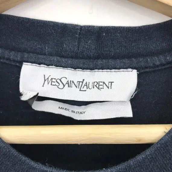Yves Saint Laurent YSL Yves SAINT LAURENT Paris Pin Tee Shirt Slimane Era Size US M / EU 48-50 / 2 - 7 Thumbnail