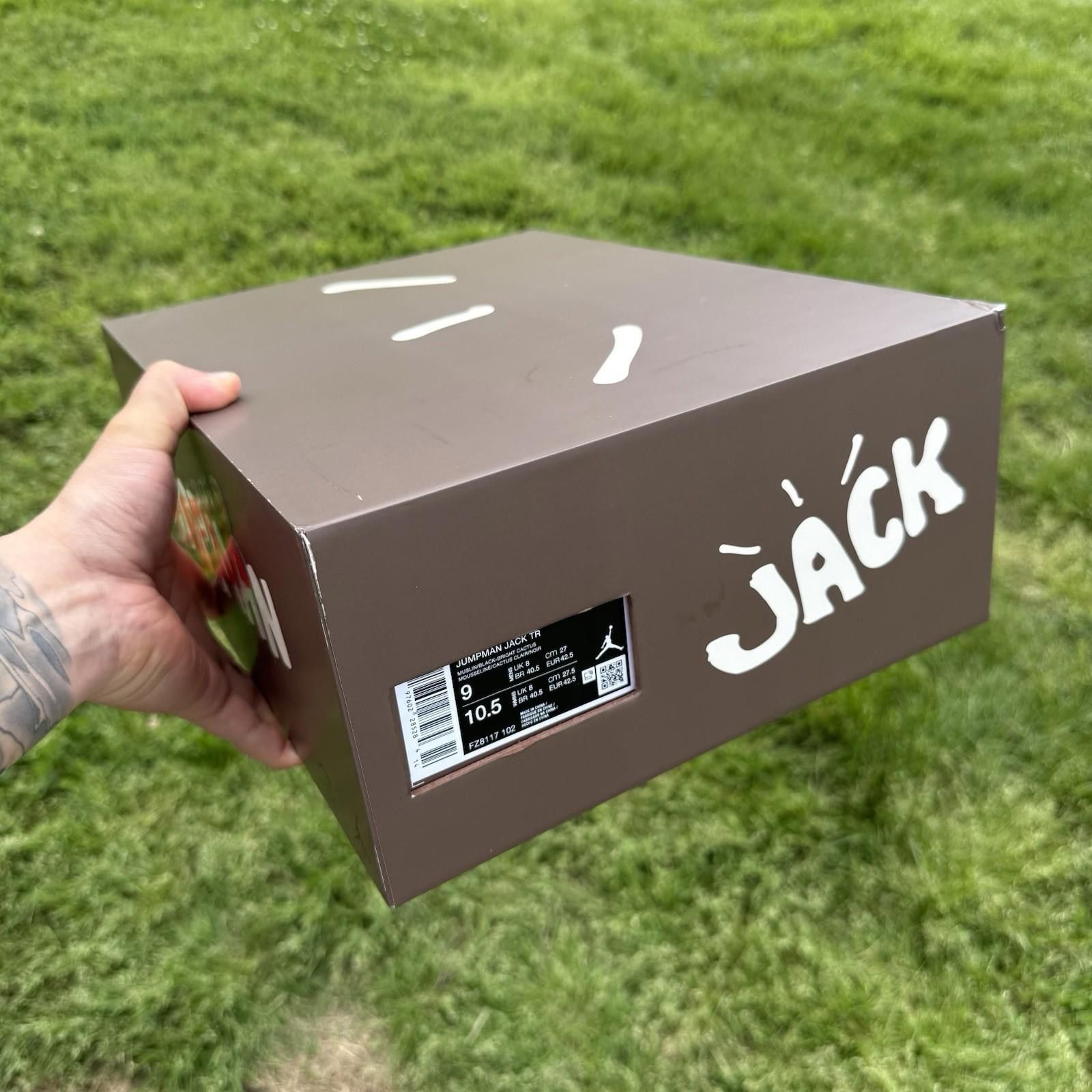 Jordan Brand Nike Jordan Jumpman Jack TR Bright Cactus x Travis Scott Size US 9 / EU 42 - 9 Thumbnail