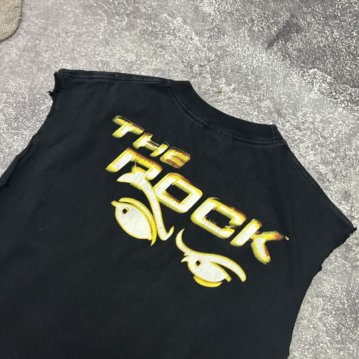 WWE Vintage WWE The Rock 1999 big graphic logo movie sleeveless Size US M / EU 48-50 / 2 - 11 Thumbnail