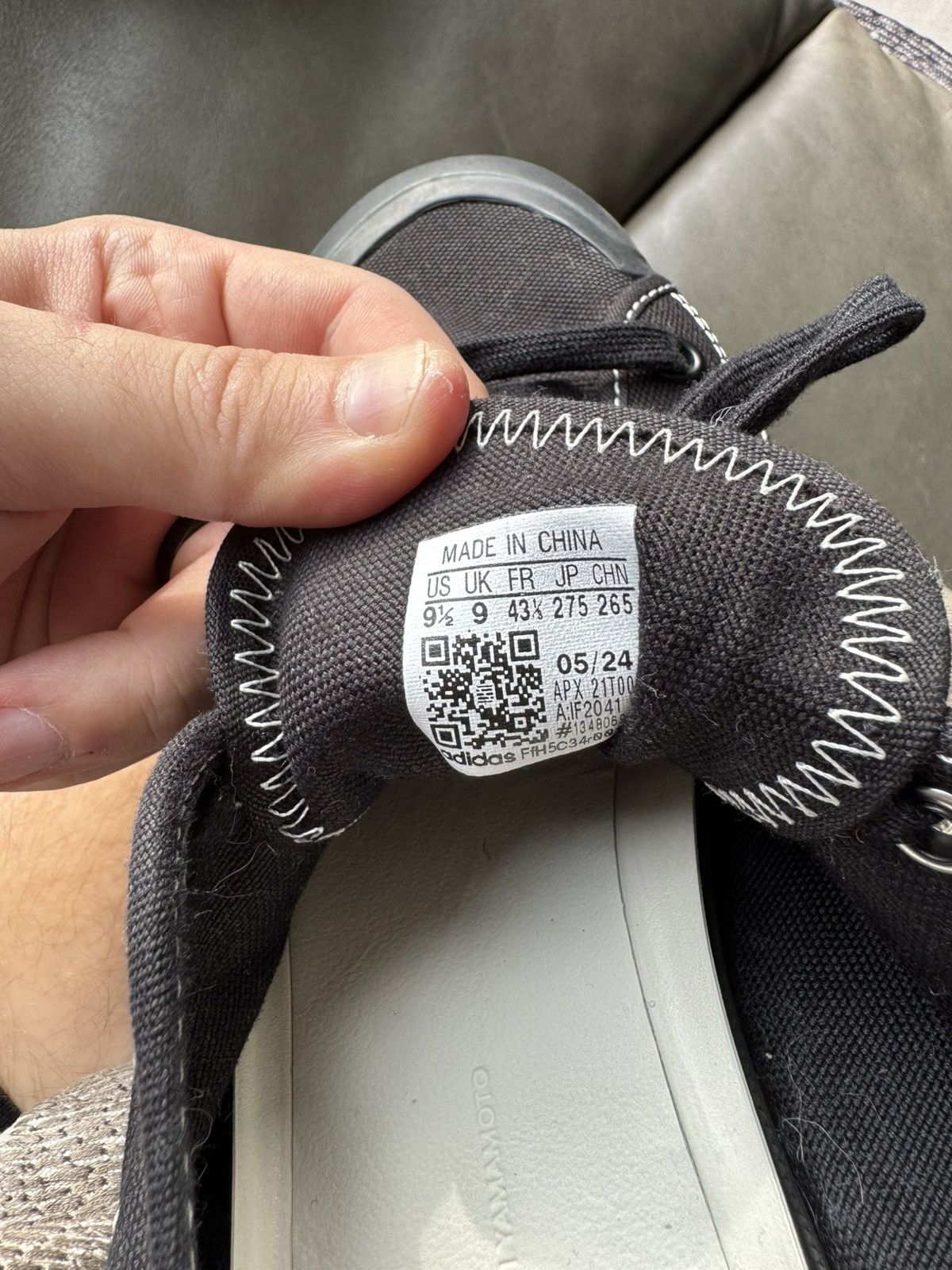 Adidas × Y-3 × Yohji Yamamoto Y-3 Nizza Low Sneaker Size US 9.5 / EU 42-43 - 6 Thumbnail