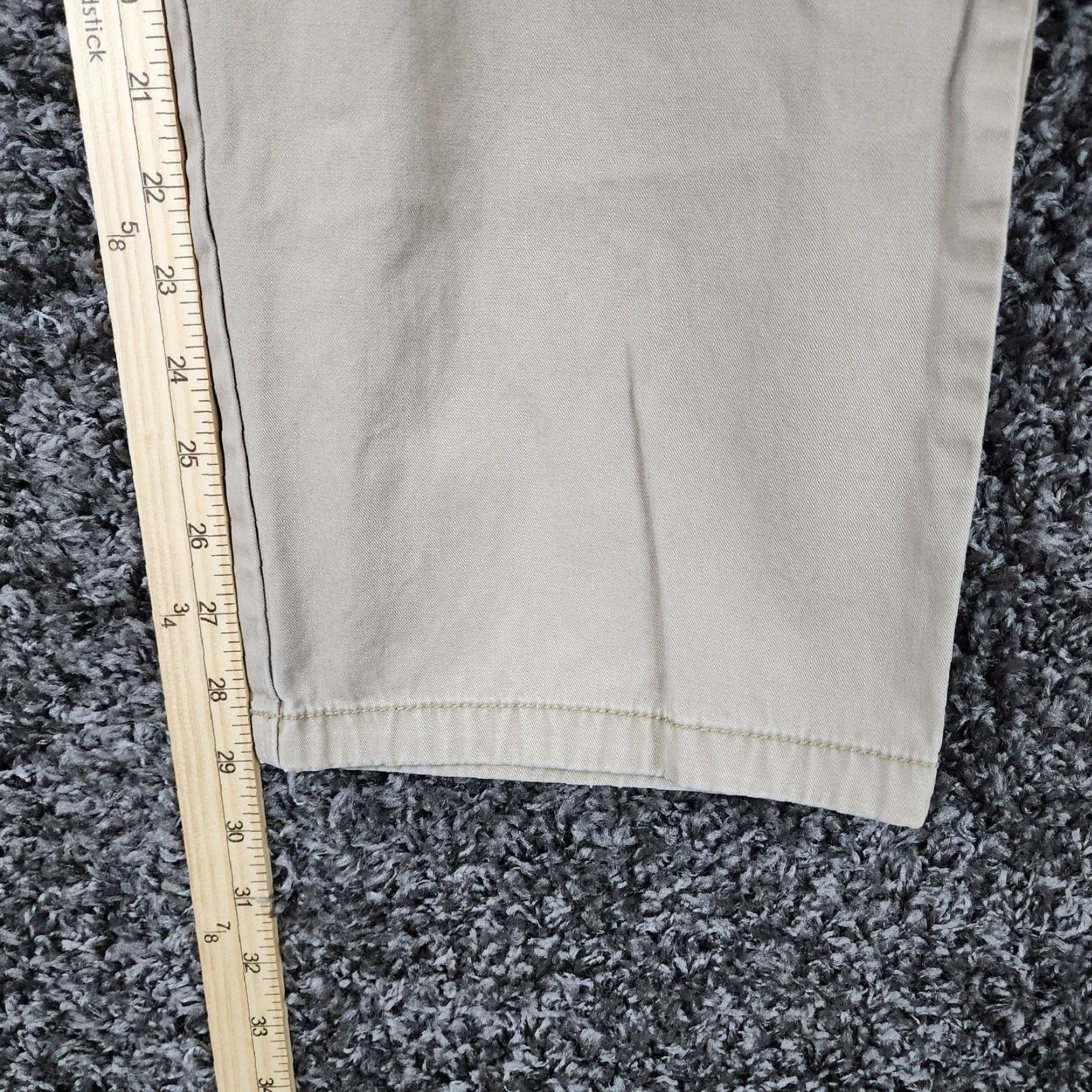Tommy Hilfiger TOMMY HILFIGER Mens Chino Pants Beige Straight Leg Size 40x29 Size US 40 / EU 56 - 5 Thumbnail