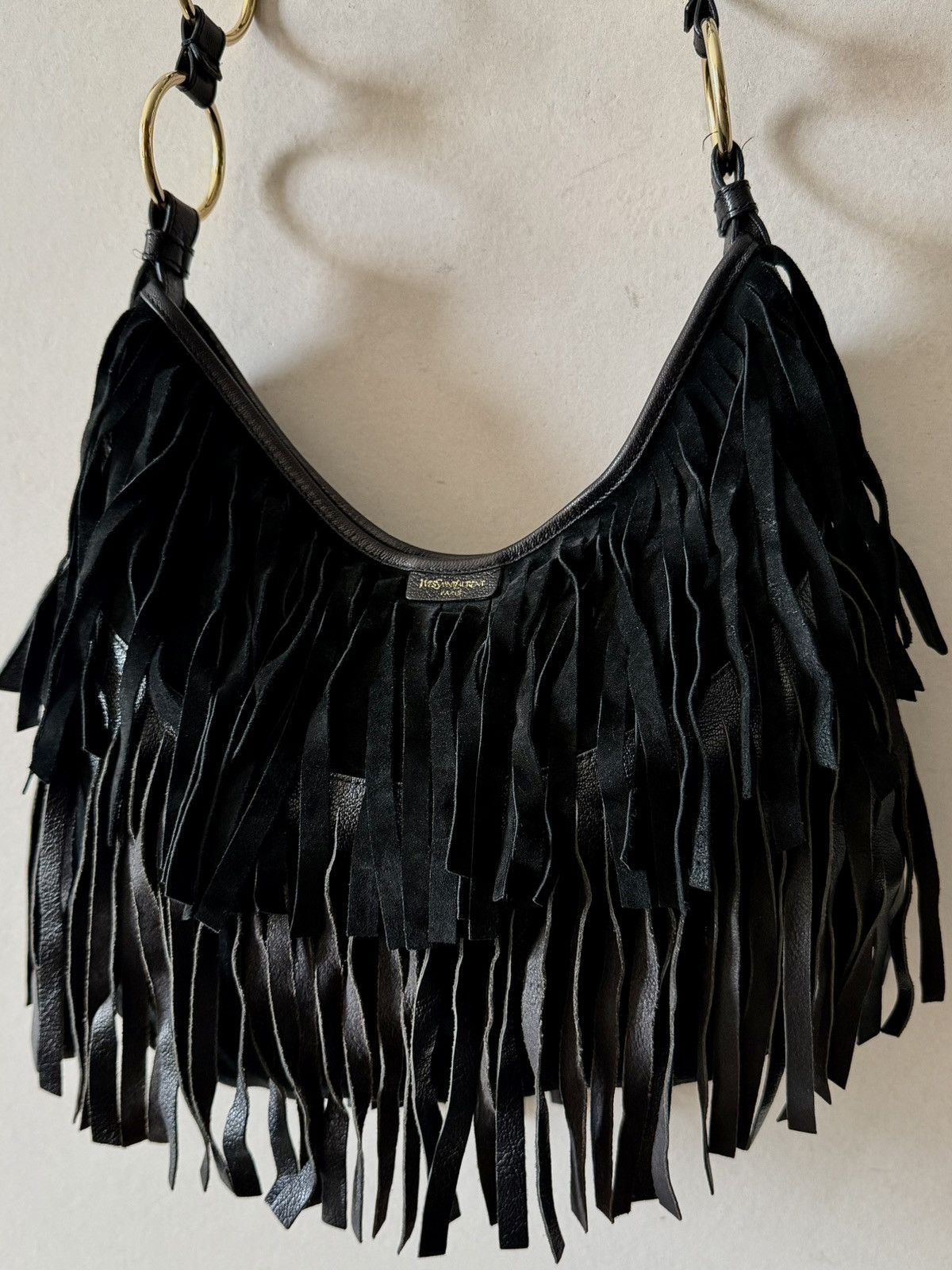 Yves Saint Laurent Archive Yves Saint Laurent - Tom Ford - 2002 Fringe Mombasa Size ONE SIZE - 4 Thumbnail