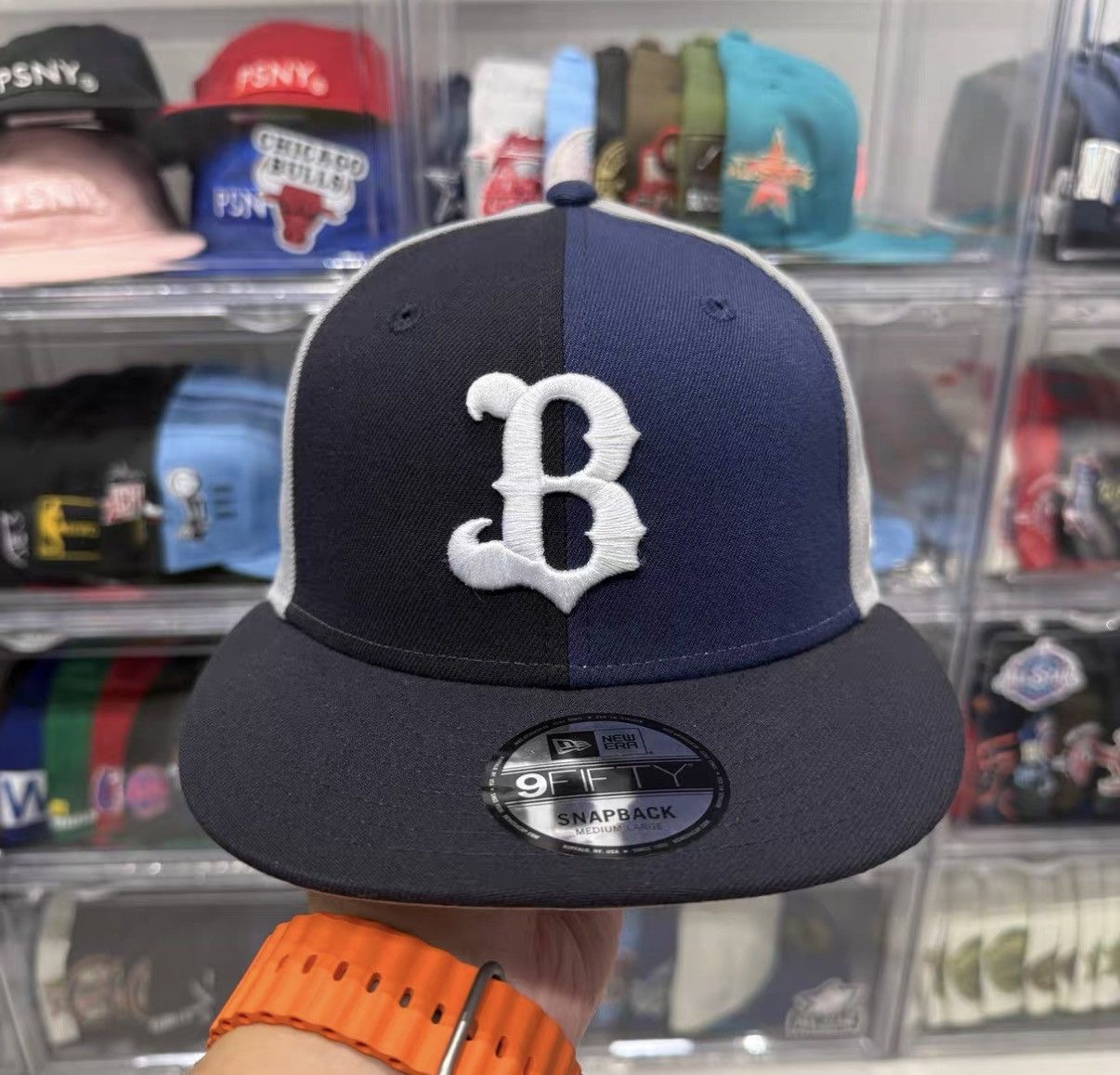 New Era New Era NPB Orix Buffaloes Flat Brim Baseball Cap J32 Size ONE SIZE - 1 Thumbnail