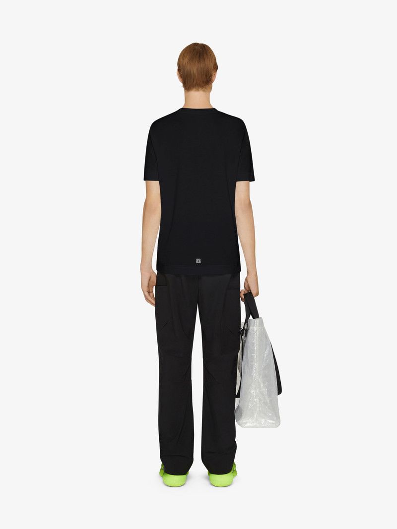 Givenchy o1w1db10426 Oversized Fit T-Shirt in Black Size US XL / EU 56 / 4 - 4 Thumbnail