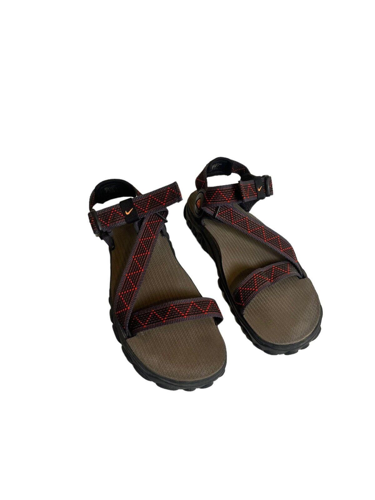 Nike Size 10 - 1998 Nike ACG Crossover Strap Sandals Black Orange Size US 10 / EU 43 - 6 Thumbnail