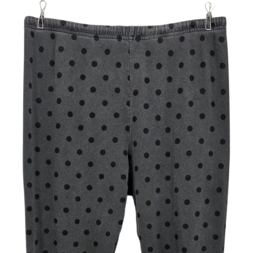 THE GREAT The Great. Womens Small / 1 Pants Stadium Polka Dot Sweatpan Size 28" / US 6 / IT 42 - 2 Thumbnail