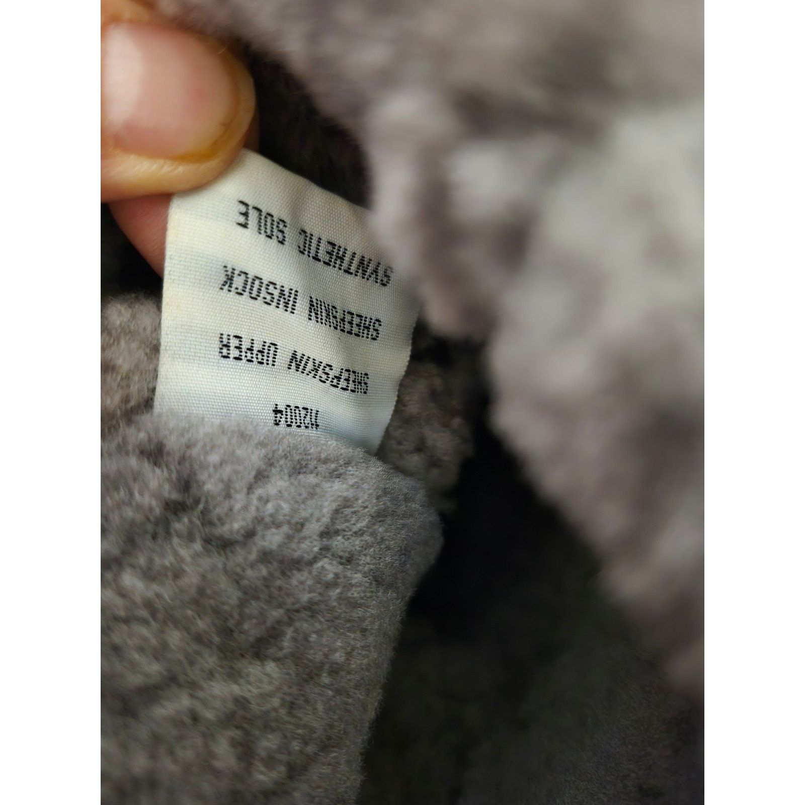 Other Classic Suede Sheepskin Shearling Lined Soft Boots Gray Sz 1 Size US 10 / IT 40 - 7 Thumbnail