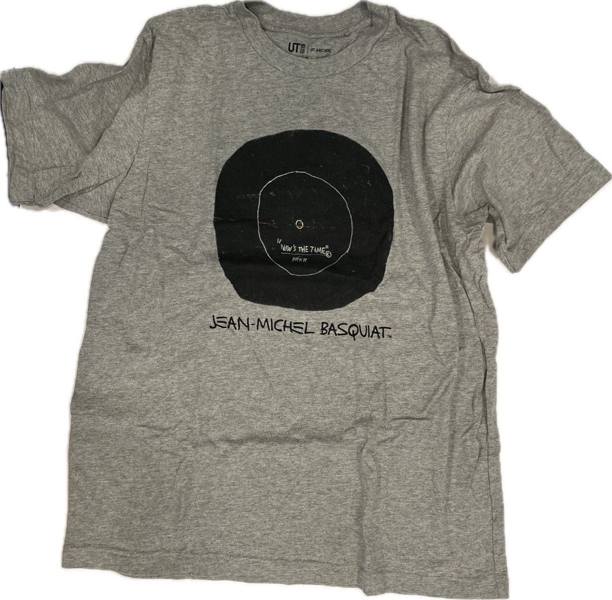 Uniqlo UNIQLO X JEAN-MICHEL BASQUIAT Grey T-Shirt - Medium Size US M / EU 48-50 / 2 - 1 Thumbnail