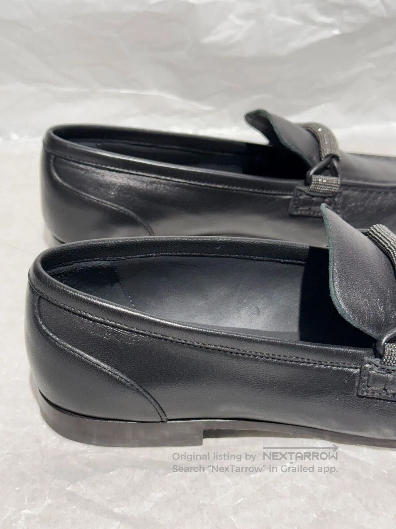 Brunello Cucinelli Brunello Cucinelli Black Loafers for Women. Size US 4 / IT 34 - 5 Thumbnail