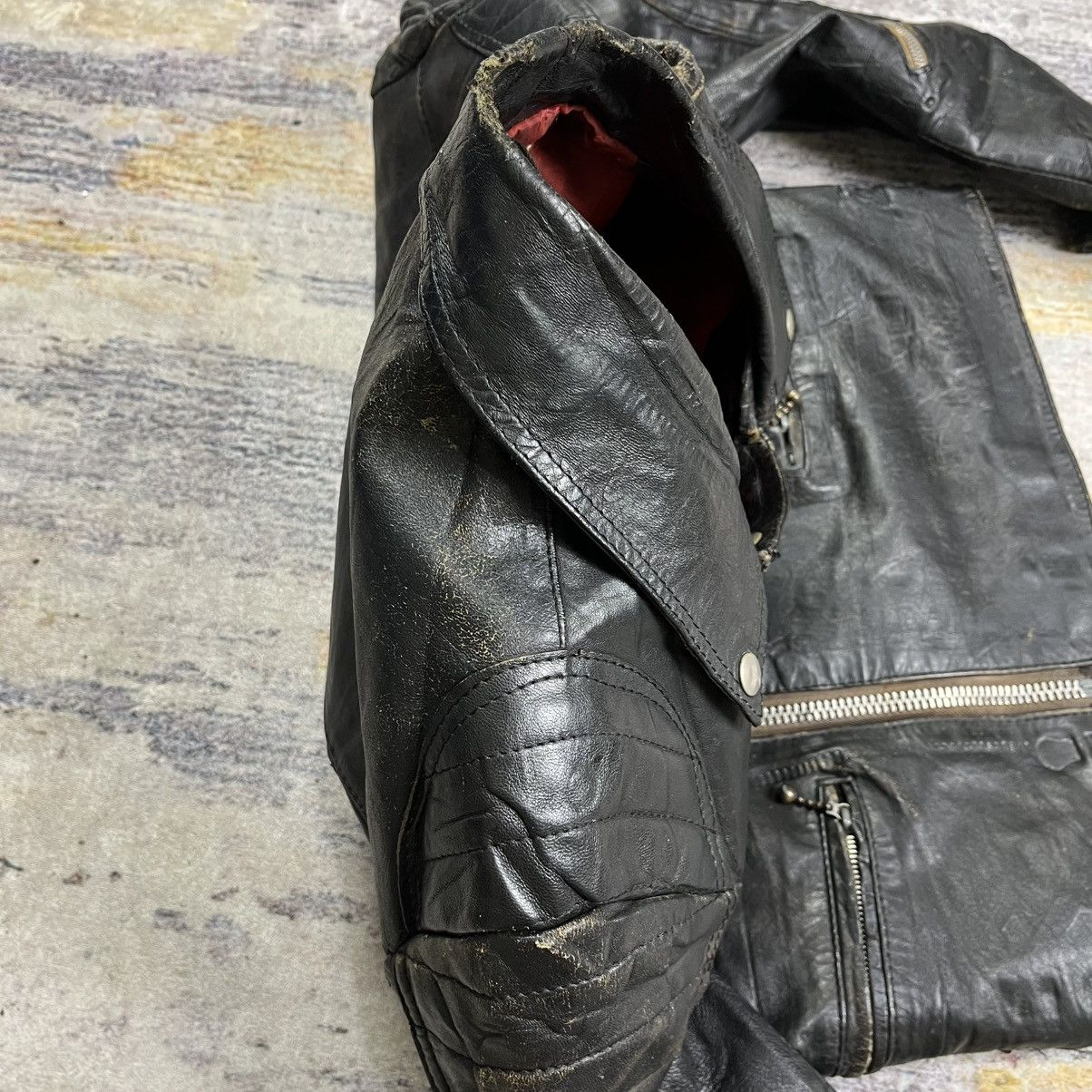 Lewis Leathers Vintage 60s Lewis leather lighting no 391 leather jacket Size US L / EU 52-54 / 3 - 17 Thumbnail