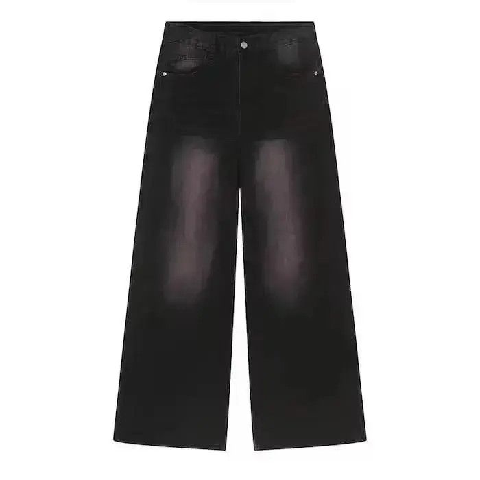 Japanese Brand Baggy Denim Wide Leg Jeans Size US 32 / EU 48 - 4 Thumbnail