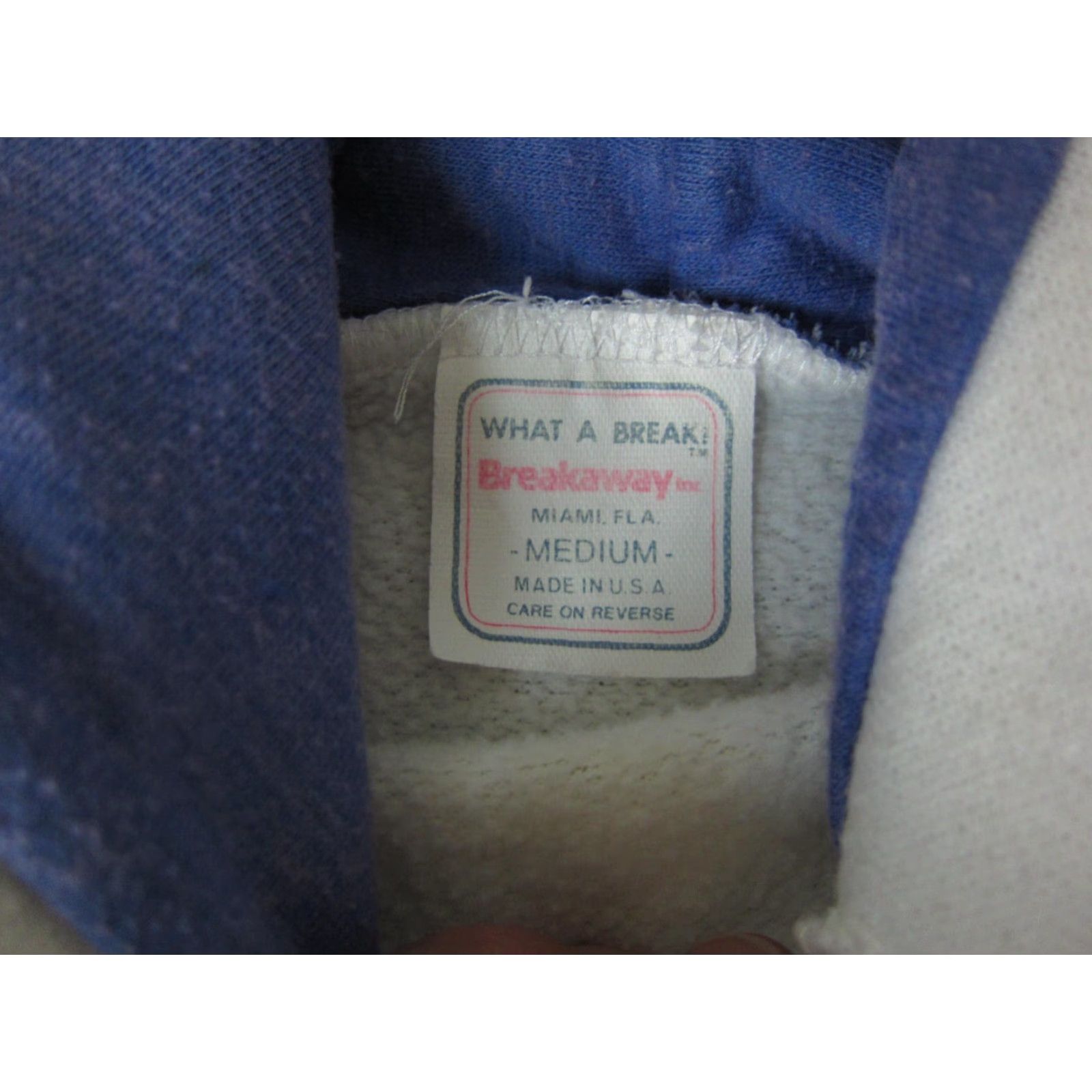 Vintage VINTAGE Breakaway Hoodie Mens M White 90s Carlsbad Caverns Made in USA Hoodies Mens Size US M / EU 48-50 / 2 - 7 Thumbnail