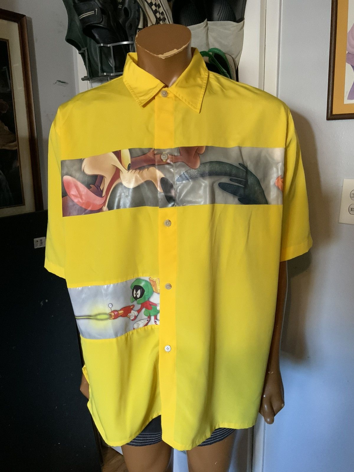 Southpole × Vintage Y2K 2000s Studio Southpole Warner Bros Looney Tunes Shirt Size US L / EU 52-54 / 3 - 12 Thumbnail