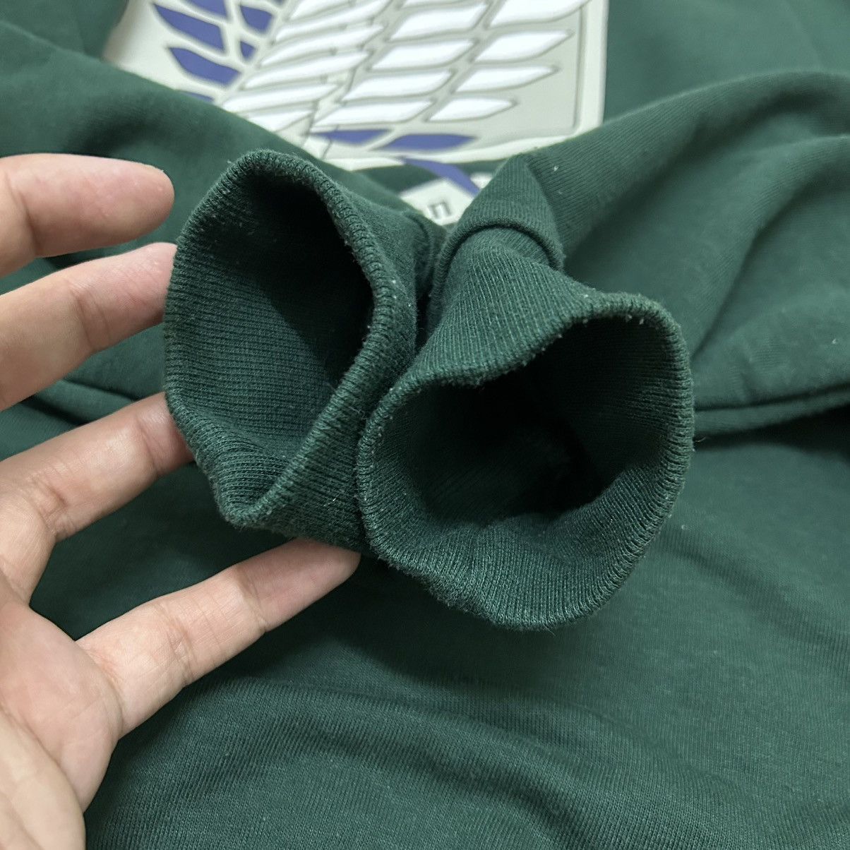 Anime Japanese Anime Attack On Titan Scouting Region Hoodie Size US M / EU 48-50 / 2 - 11 Thumbnail