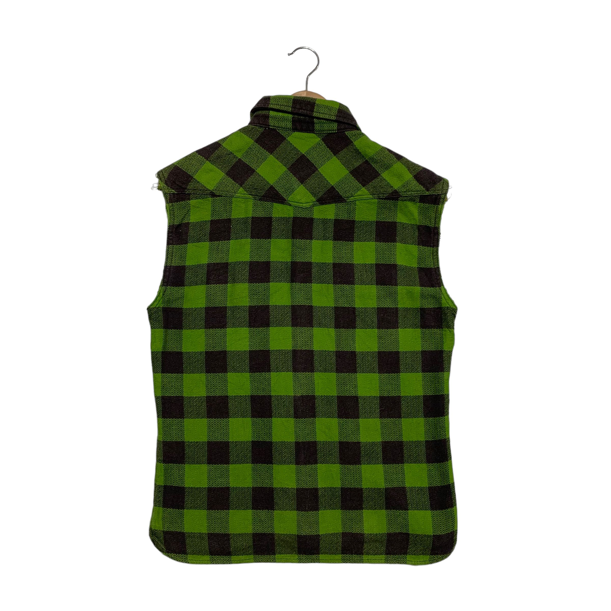 The Flat Head The Flat Head Tartan Flannel Vest Size US S / EU 44-46 / 1 - 2 Thumbnail