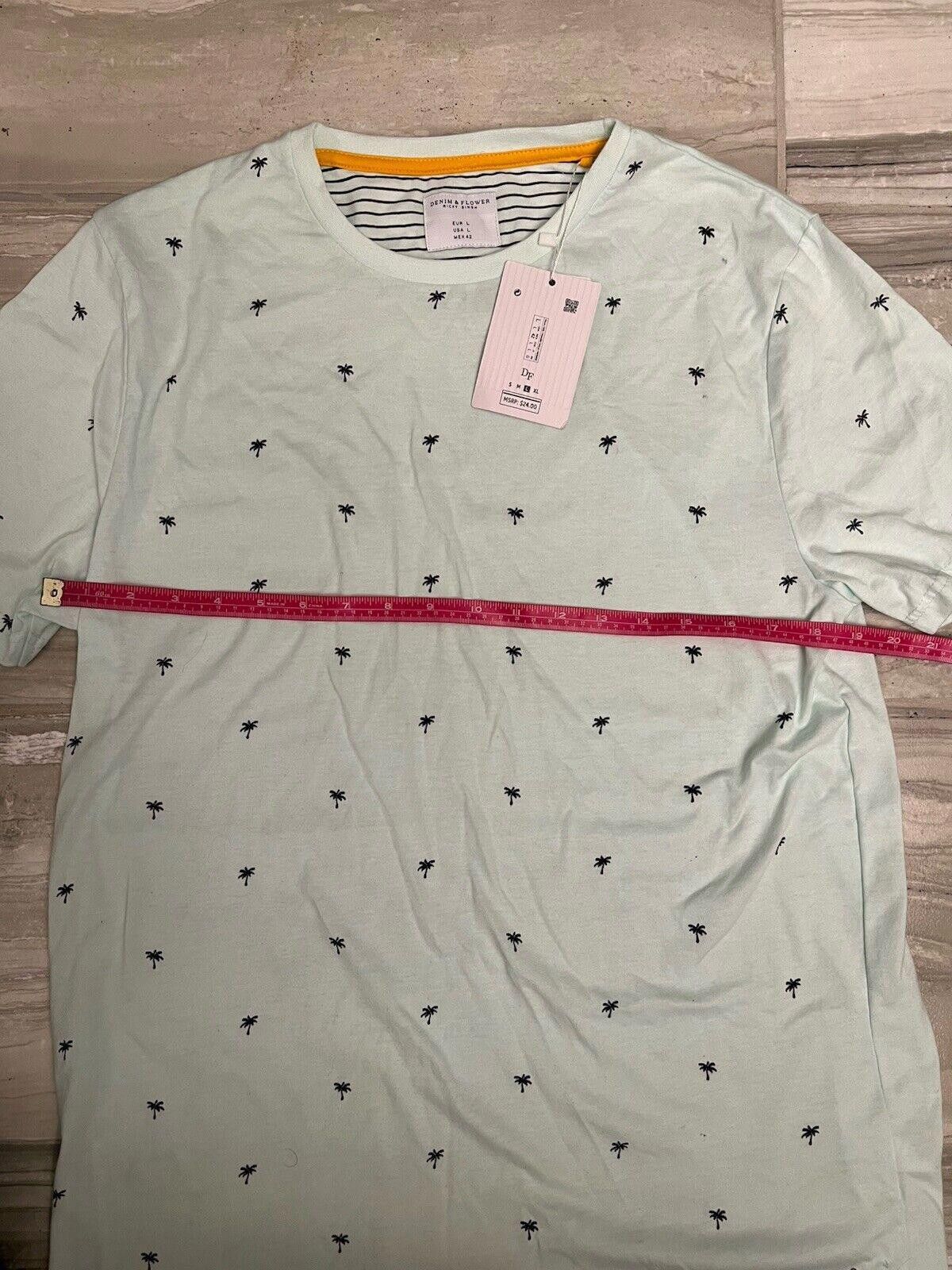 Designer Denim & Flower Men’s T-Shirt Size US L / EU 52-54 / 3 - 3 Thumbnail