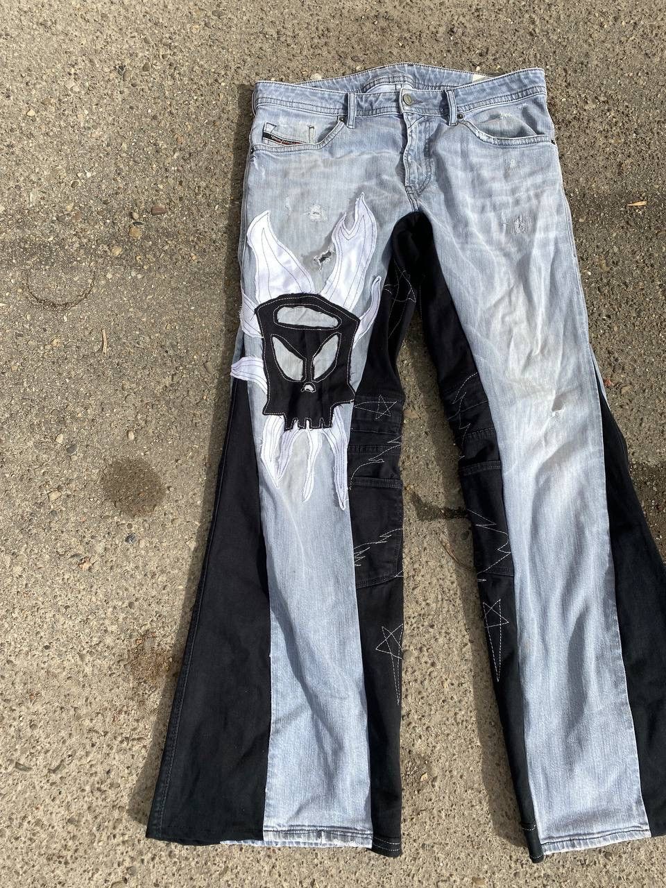Diesel × Vintage Diesel pants baggy If Six Was Nine style y2k jeans Size US 33 - 5 Thumbnail