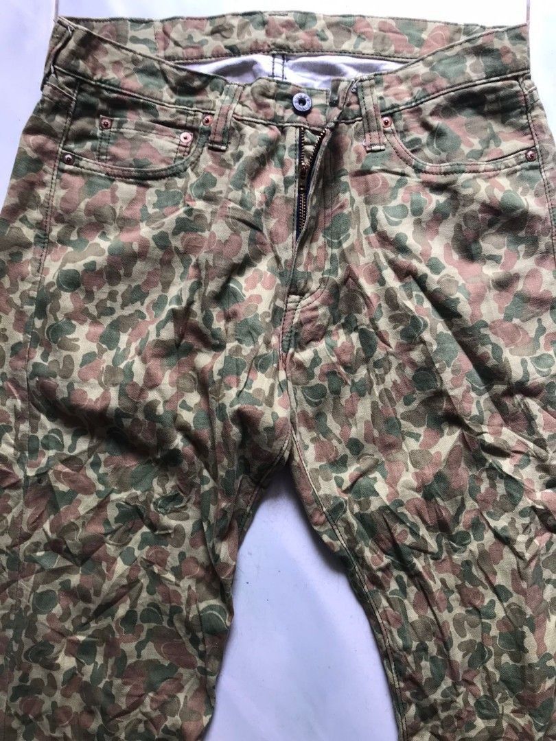 Japanese Brand × Momotaro Jeans Momotaro Shorts pants camo Size US 32 / EU 48 - 3 Thumbnail