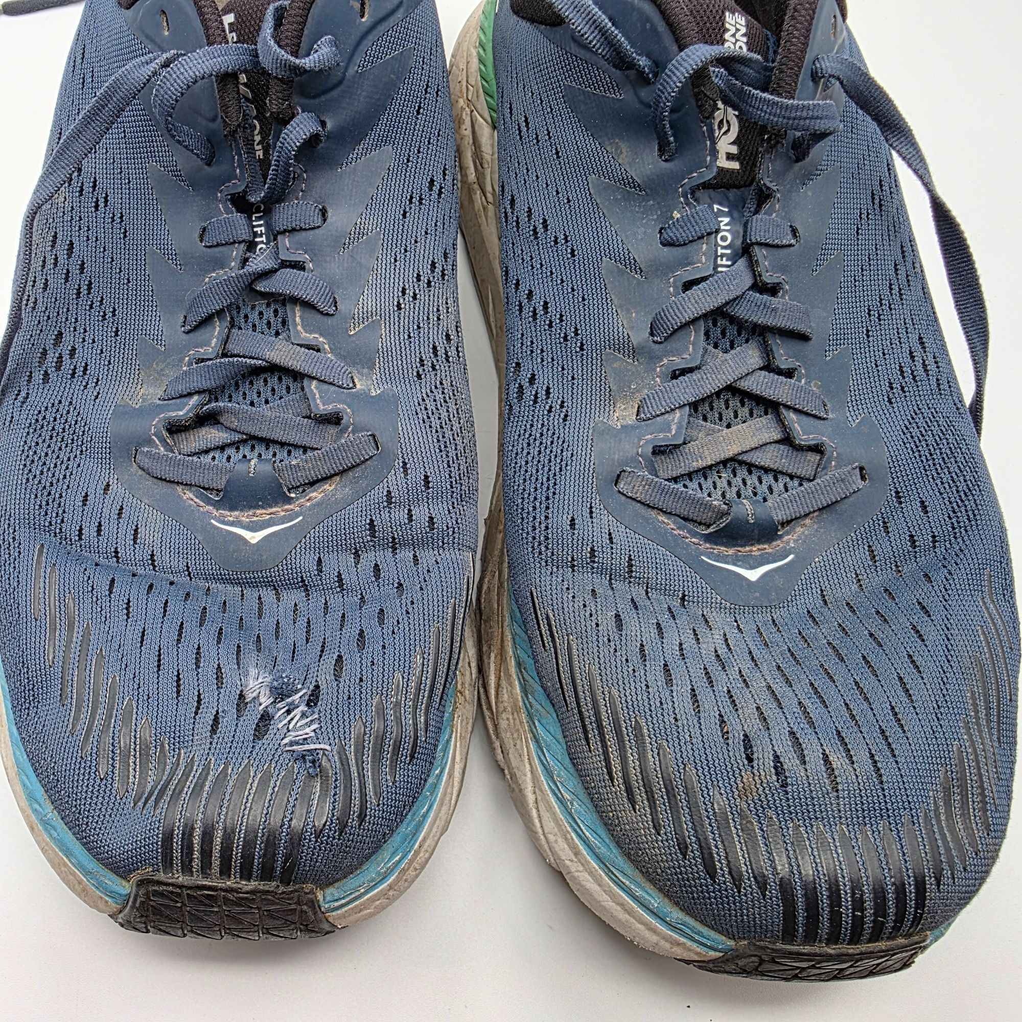 Hoka Hoka One One Mens Size 12 2E Blue Athletic Shoes Running Wal Size US 12 / EU 45 - 10 Thumbnail