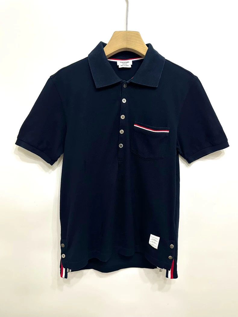Thom Browne Thom Browne polo collar short sleeves Size US XS / EU 42 / 0 - 1 Thumbnail