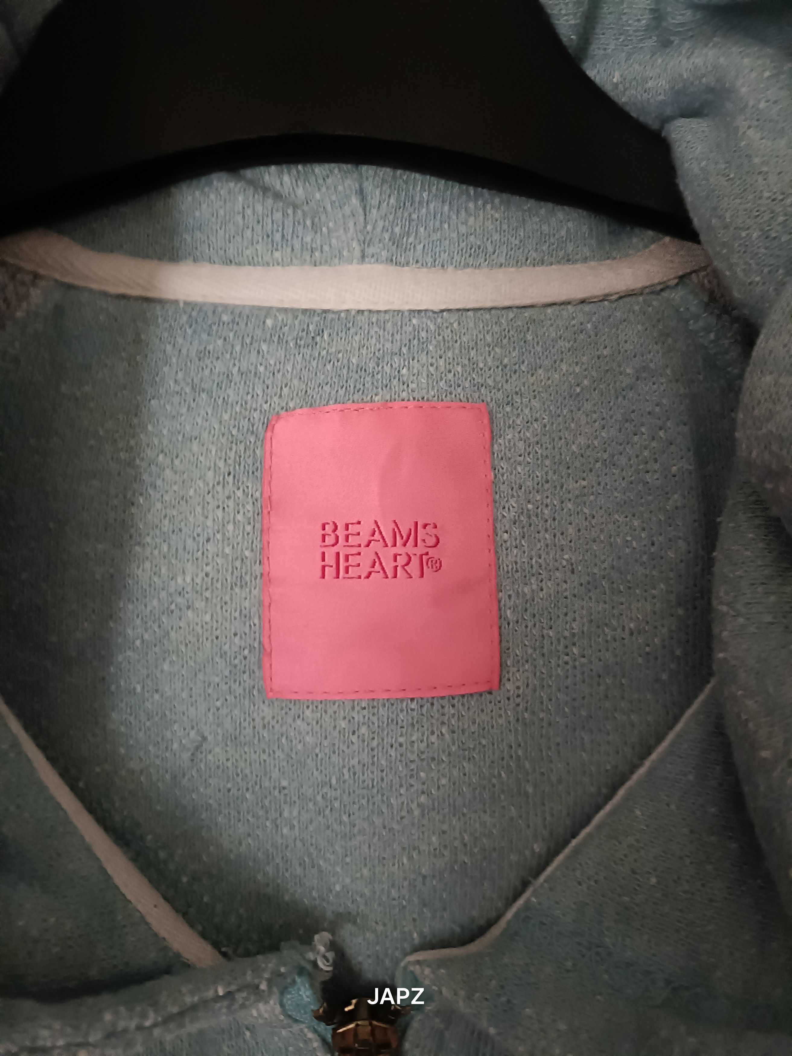 Beams Japan × Japanese Brand Beams heart tosca green zip hoodie Size M / US 6-8 / IT 42-44 - 6 Thumbnail