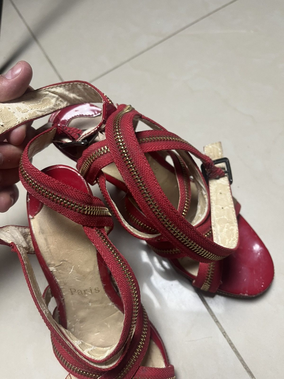 Christian Louboutin Christian Louboutin Stiletto Heels Size US 7 / IT 37 - 3 Thumbnail