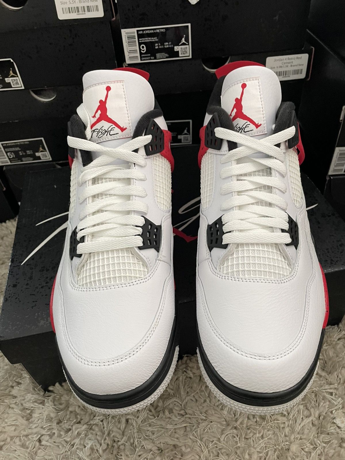 Jordan Brand Jordan 4 Red Cement Size US 12 / EU 45 - 4 Thumbnail