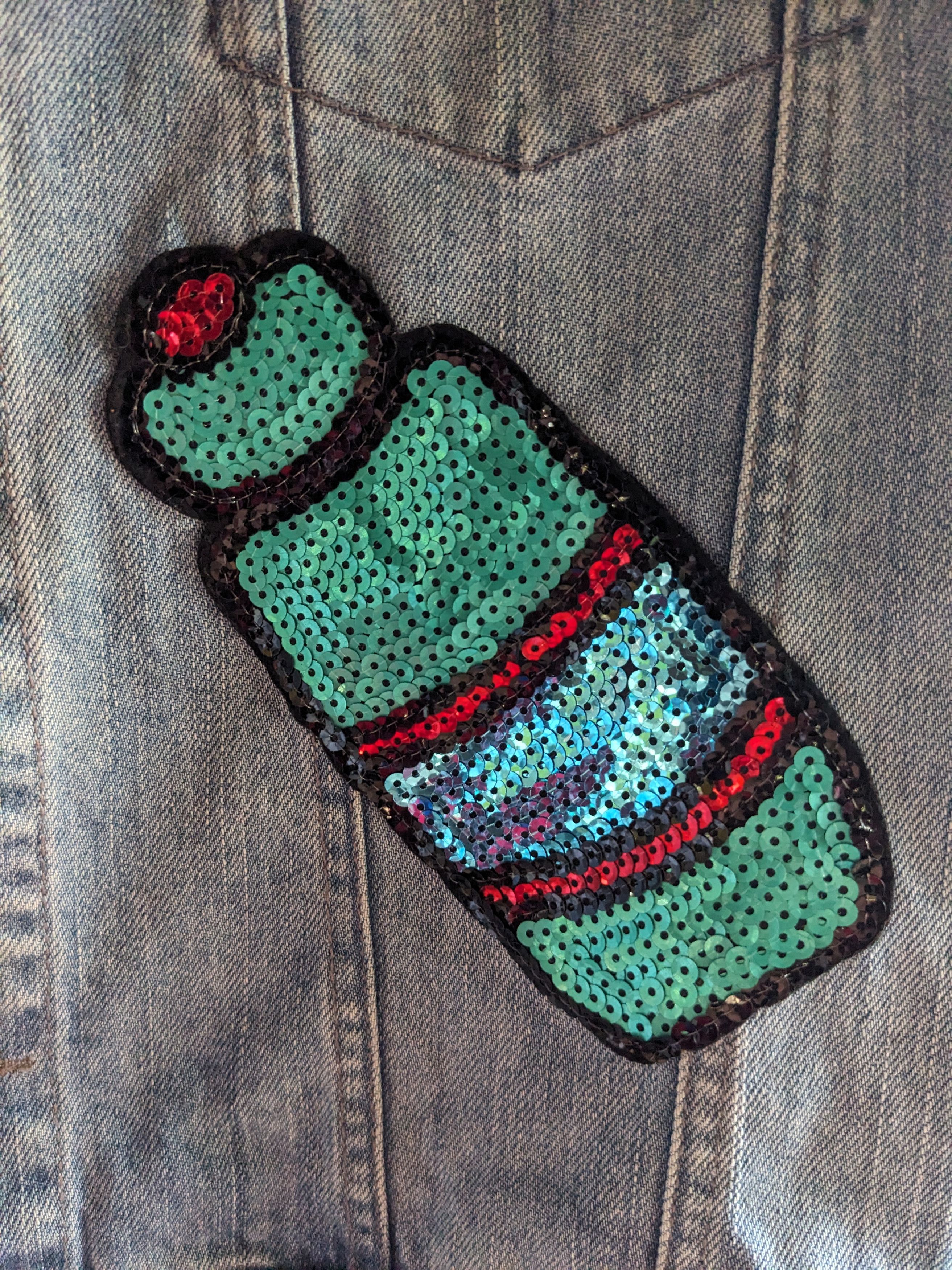 Marc Jacobs Marc Jacobs Patched Denim Embellished Jacket Small Size S / US 4 / IT 40 - 8 Thumbnail