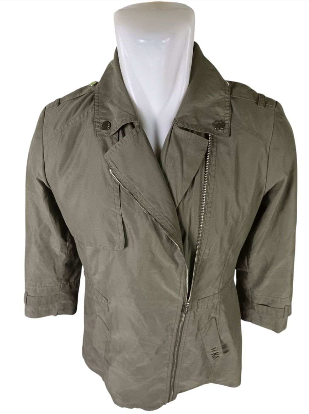 DKNY × Donna Karan Vintage DKNY Donna Karan Fish Tail Parka Jacket Size M / US 6-8 / IT 42-44 - 16 Thumbnail