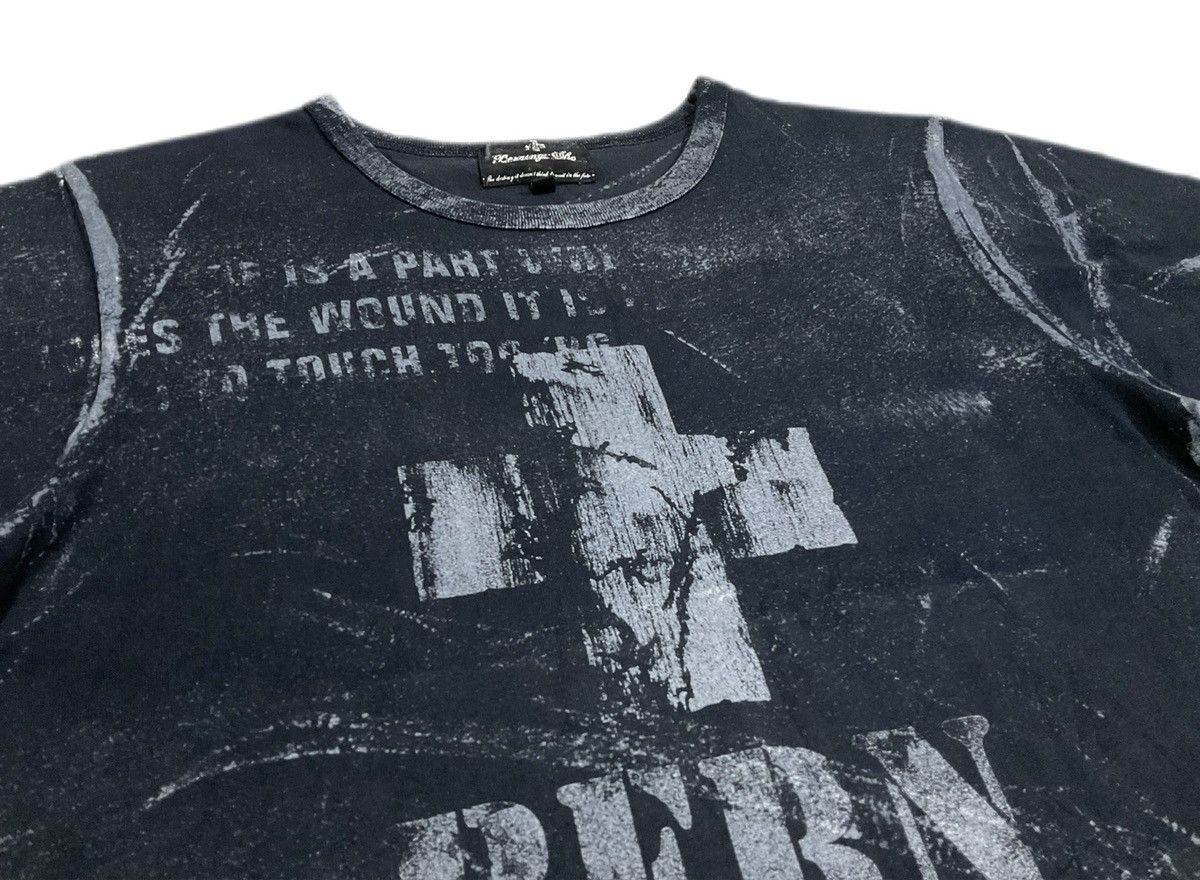 Seditionaries 🔥 Sick Y2K Bernings Sho Poem Shirt Acid Goth Punk Size US M / EU 48-50 / 2 - 3 Thumbnail