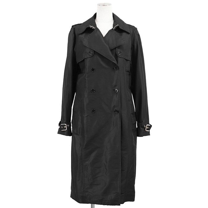 Dolce & Gabbana Dolce & Gabbana Dolce&Gabbana Polyester Satin Trench Coat Textile Outerwear DUTY FREE for USA Size ONE SIZE - 1 Thumbnail