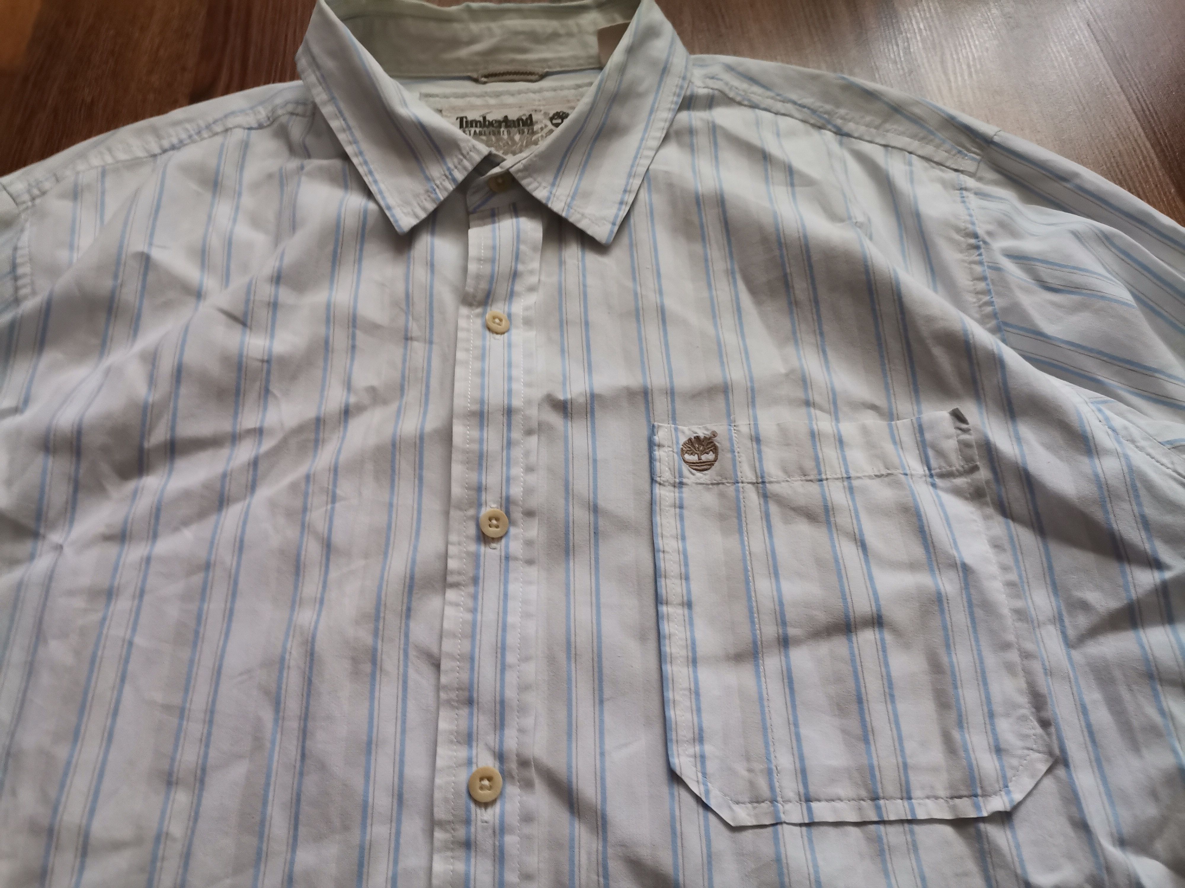 Timberland Timberland Striped Shirt Size US XL / EU 56 / 4 - 2 Thumbnail