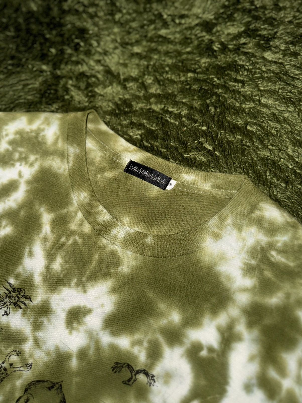 Japanese Brand [2] Nada Not Nada Tie-Dye Tubular T-Shirt Size US L / EU 52-54 / 3 - 3 Thumbnail