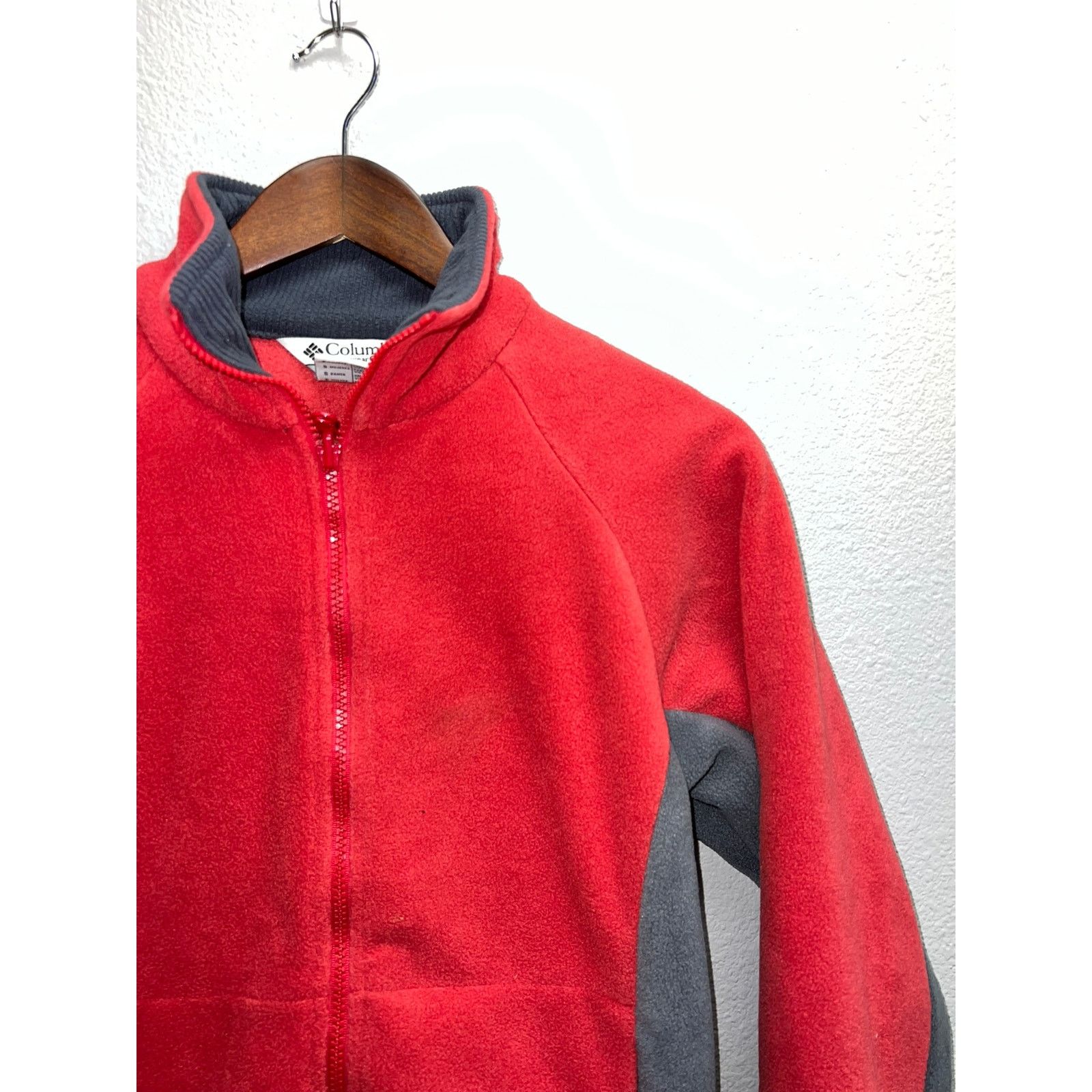 Columbia Womens Columbia Vertex Interchange Jacket Core Red Fleece S Size S / US 4 / IT 40 - 2 Thumbnail