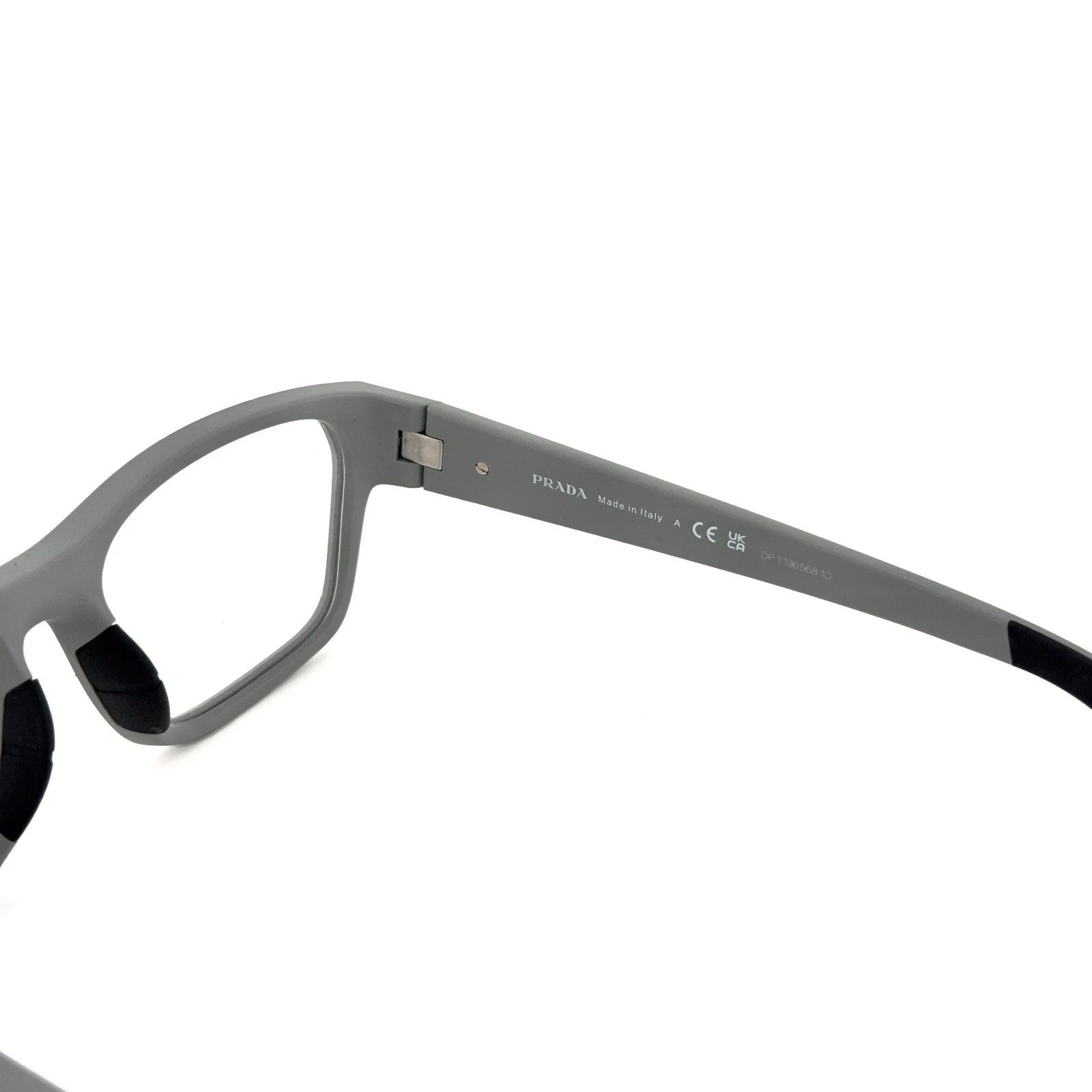 Prada PRADA Linea Rossa Sport 03R Gray Unisex Eyeglasses PS03RV Size ONE SIZE - 7 Thumbnail