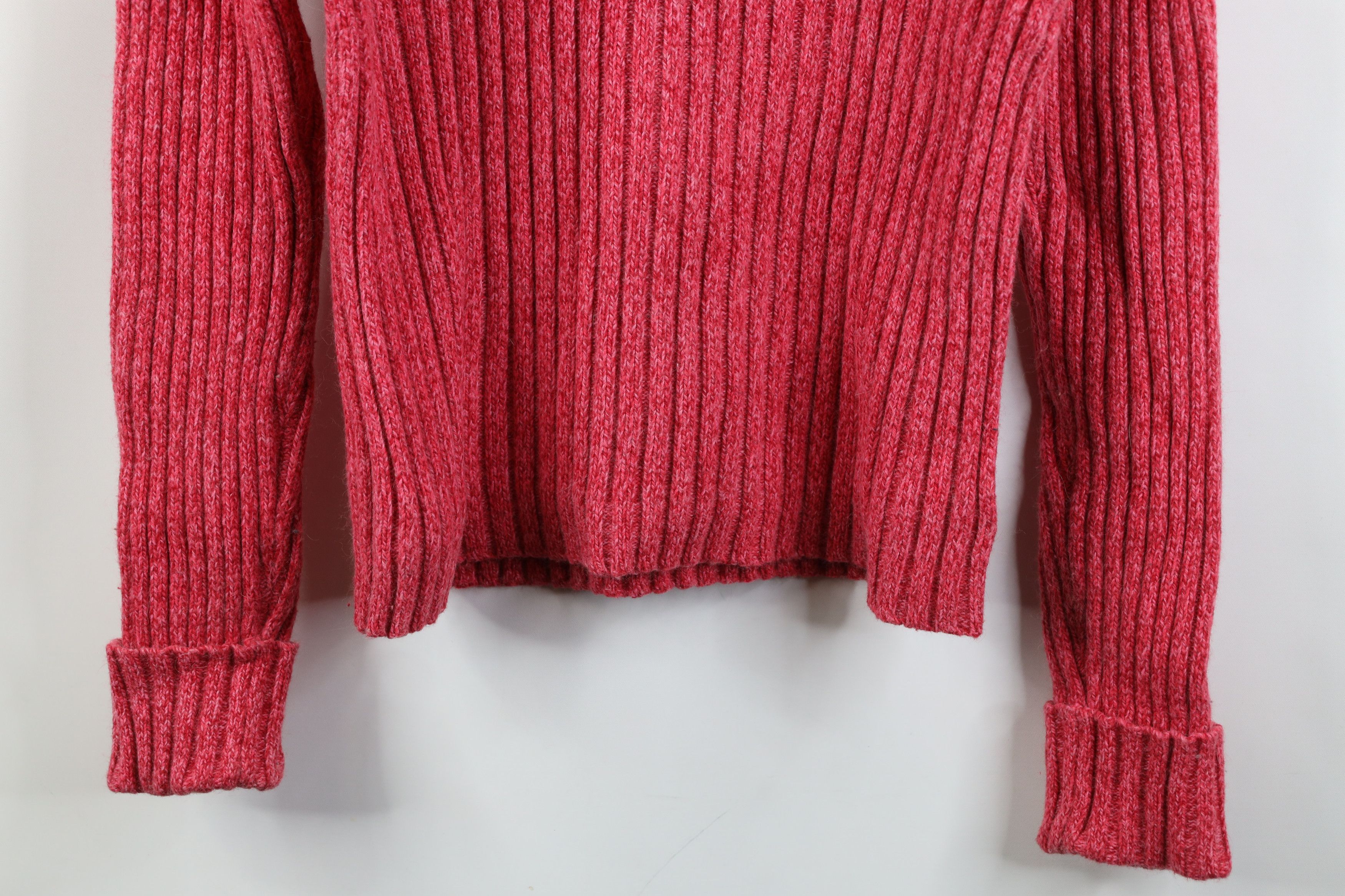 Eddie Bauer Vintage Eddie Bauer Blend Ribbed Knit Turtleneck Sweater Size M / US 6-8 / IT 42-44 - 3 Thumbnail