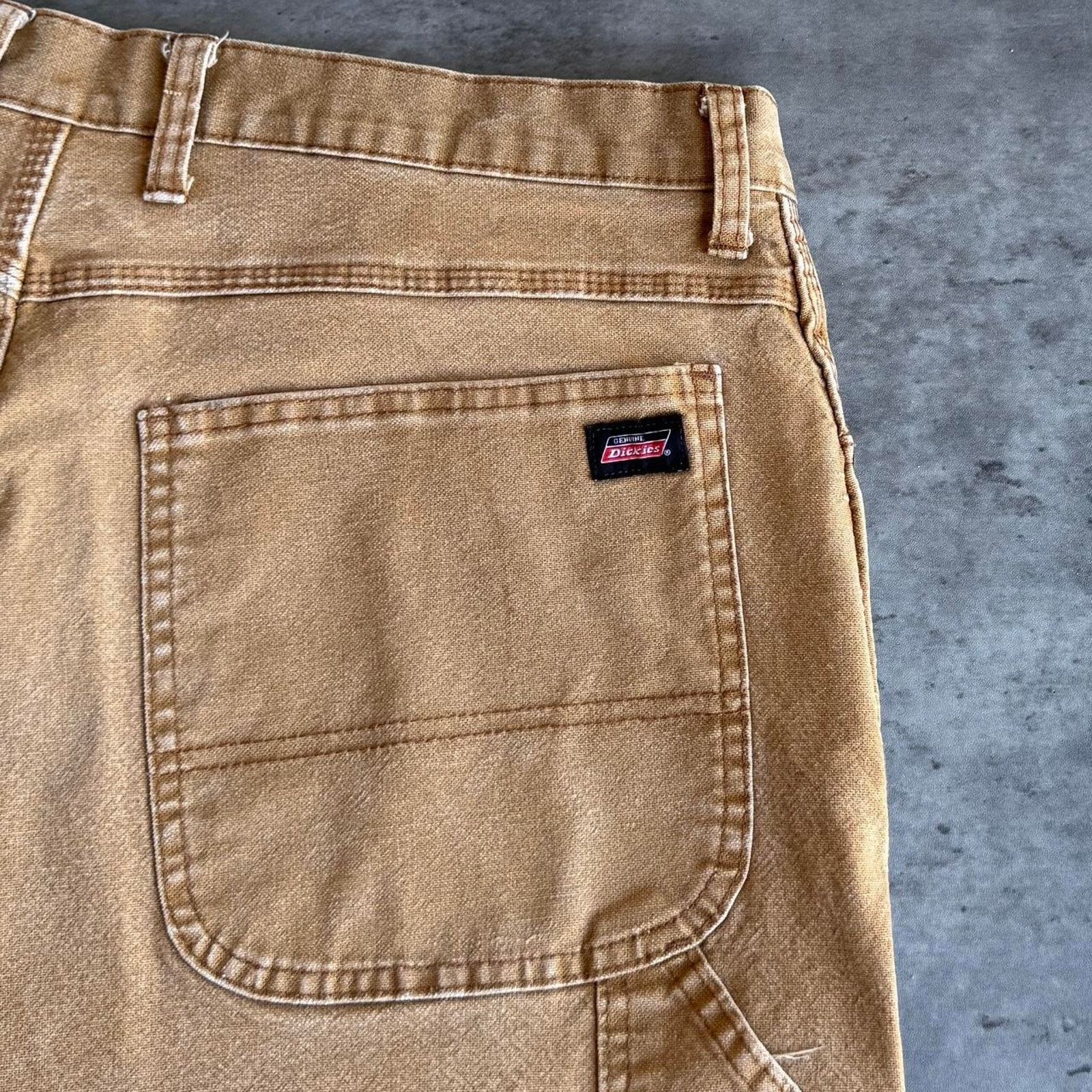 Dickies × Vintage Vintage Y2K Carhartt Style Baggy Opium Carpenter Pants Size US 35 - 3 Thumbnail