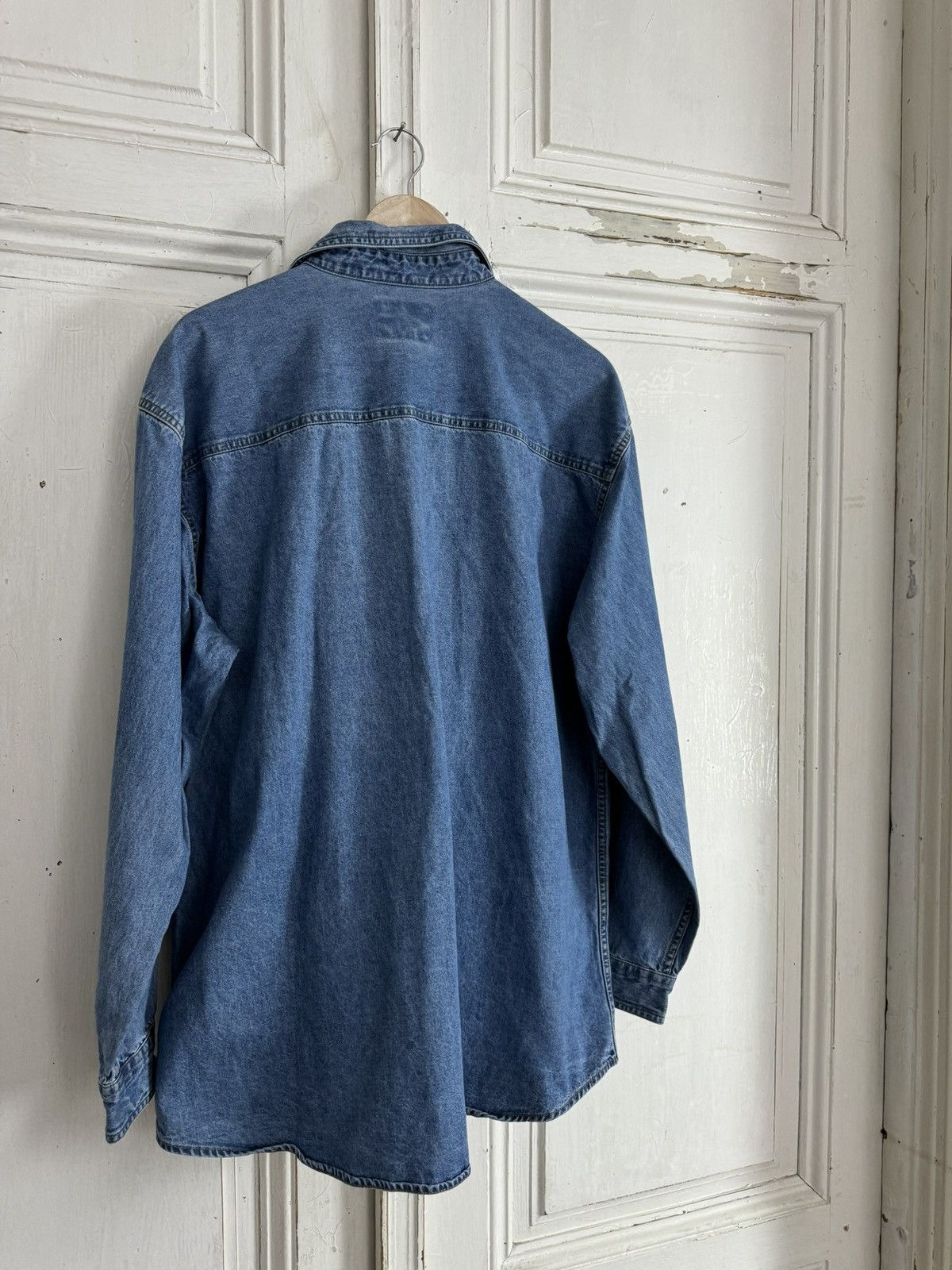 Harley Davidson × Lee × Vintage Lee Harley Davidson Vintage Denim Jeans Shirt Size US L / EU 52-54 / 3 - 9 Thumbnail