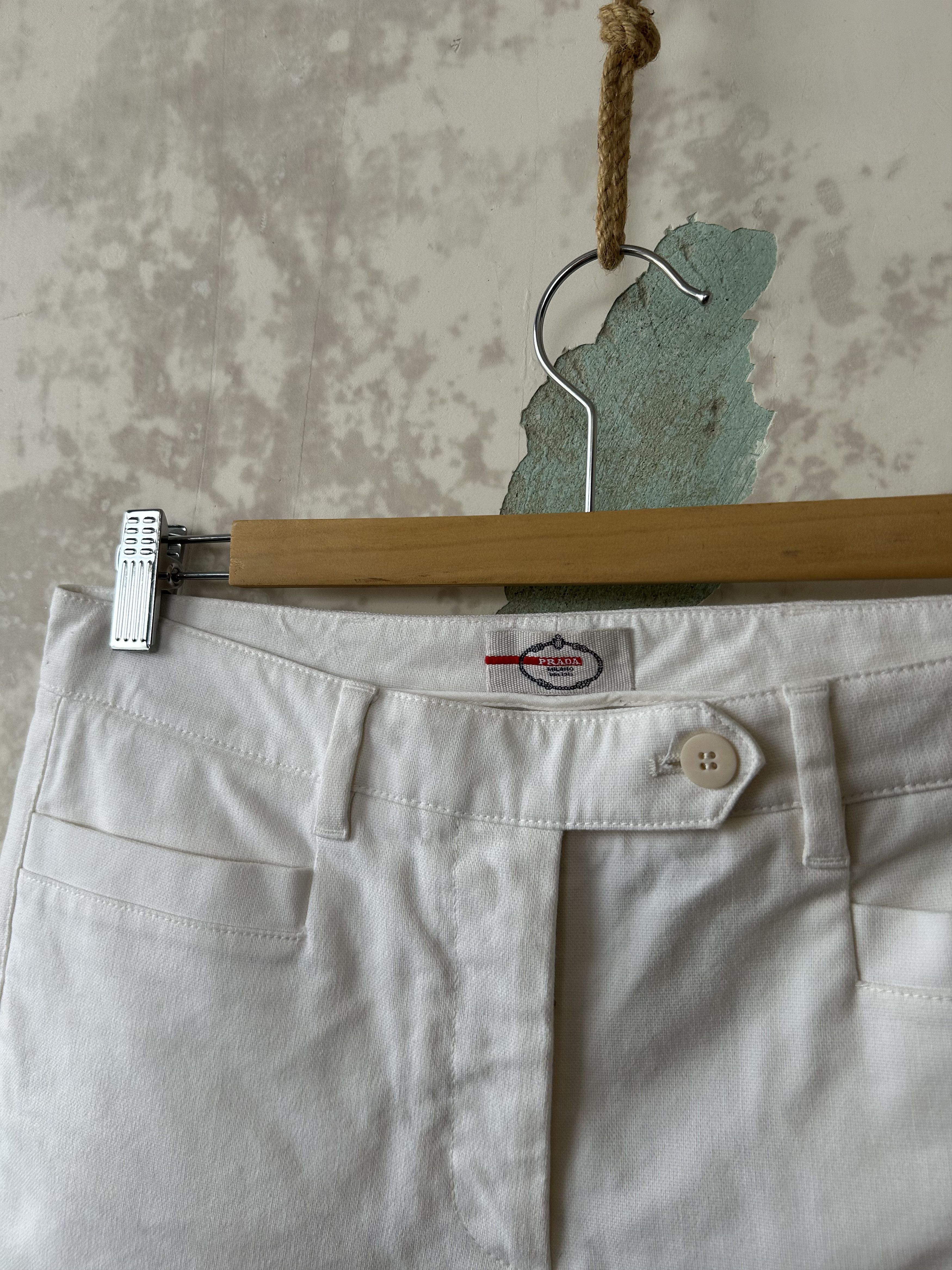 Prada Prada Pants Trousers 2000s Size 27" / US 4 / IT 40 - 4 Thumbnail