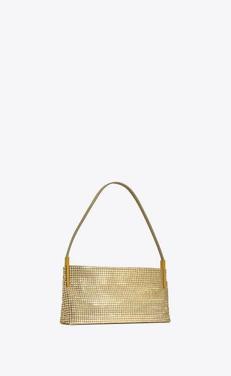 Saint Laurent Paris o1s1wg110925 Size: OS / Suzanne Small in Rhinestones Bag Size ONE SIZE - 2 Thumbnail
