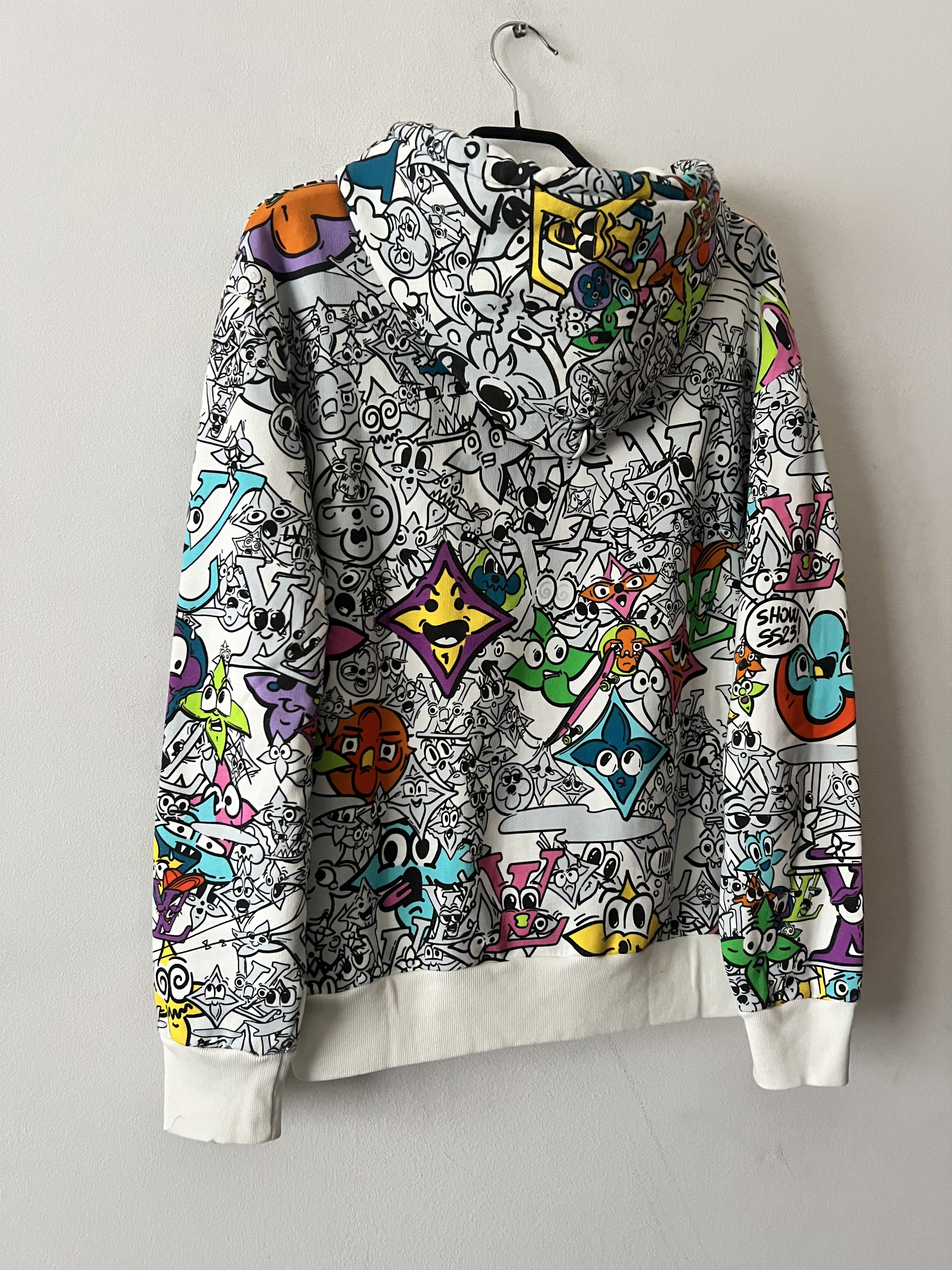 Louis Vuitton "Friends with You" COMIC HOODIE Size US M / EU 48-50 / 2 - 6 Thumbnail