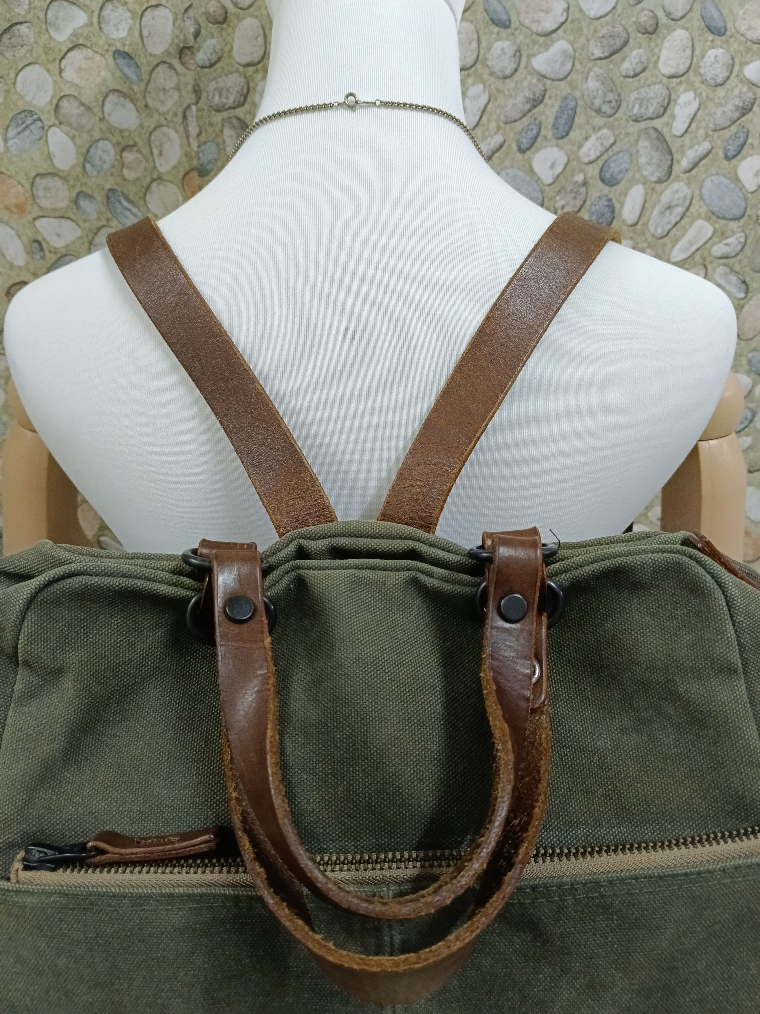 Japanese Brand BAGGY POP CANVAS BAGPACK Size ONE SIZE - 4 Thumbnail