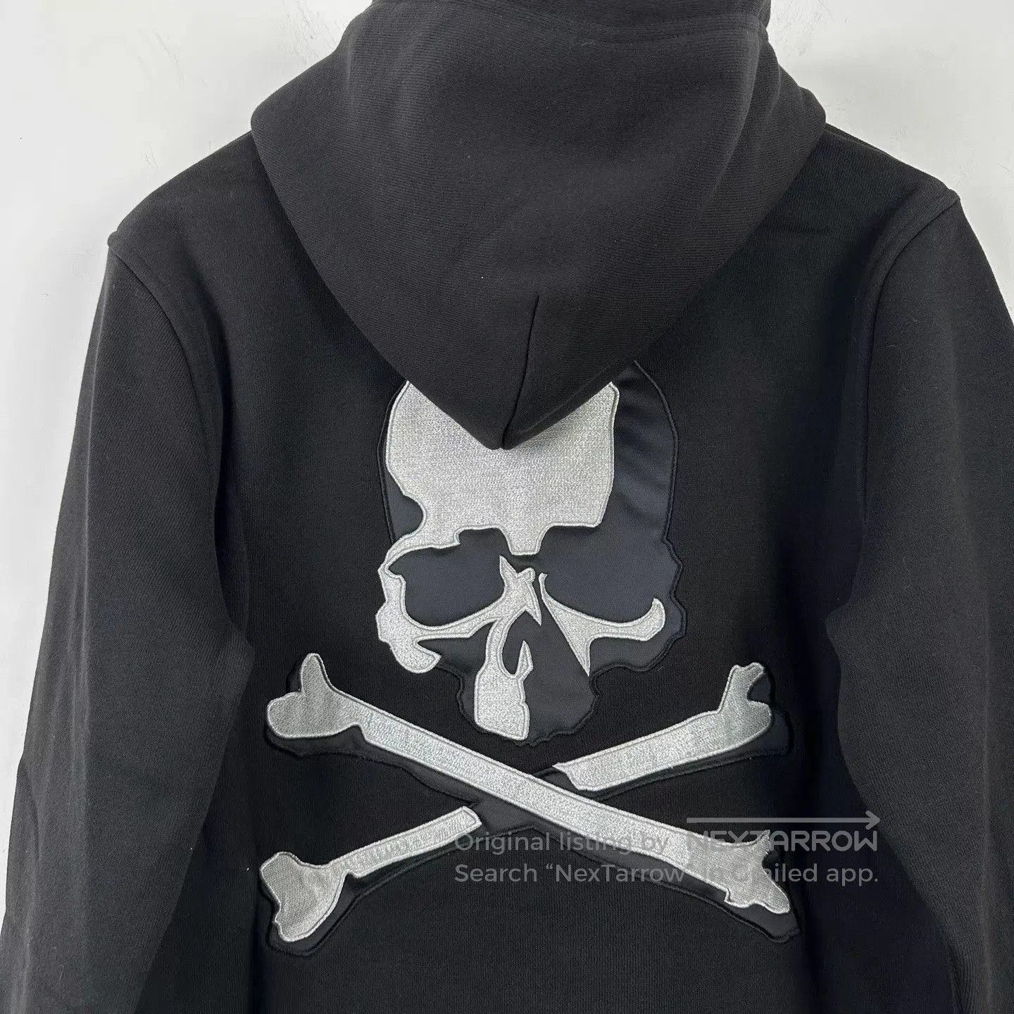 Mastermind Japan Black Hoodie with Embroidered Text - Size M. Size US M / EU 48-50 / 2 - 4 Thumbnail