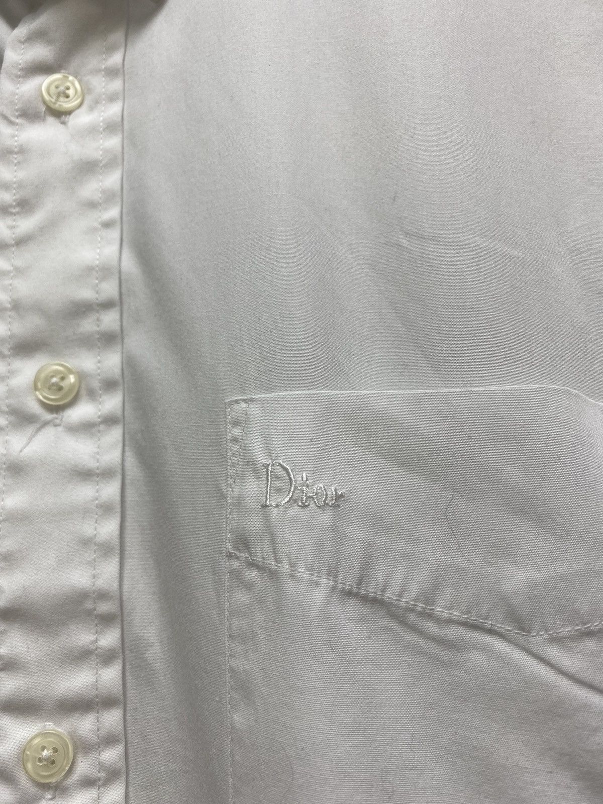 Other Vintage Christian Dior Monsieur Button Up Shirt Size US XL / EU 56 / 4 - 10 Thumbnail