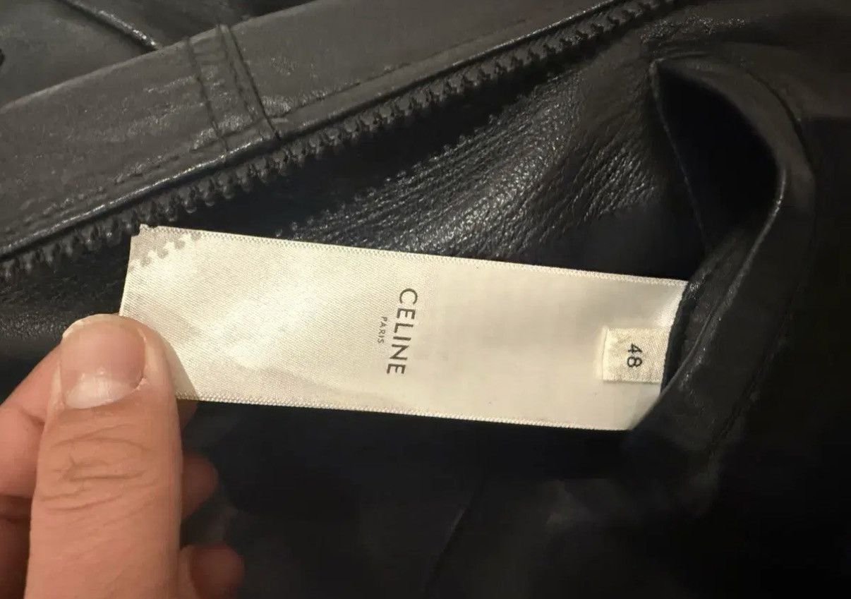 Celine Celine 19FW western lamb leather blouson jacket sz48 Size US M / EU 48-50 / 2 - 7 Thumbnail