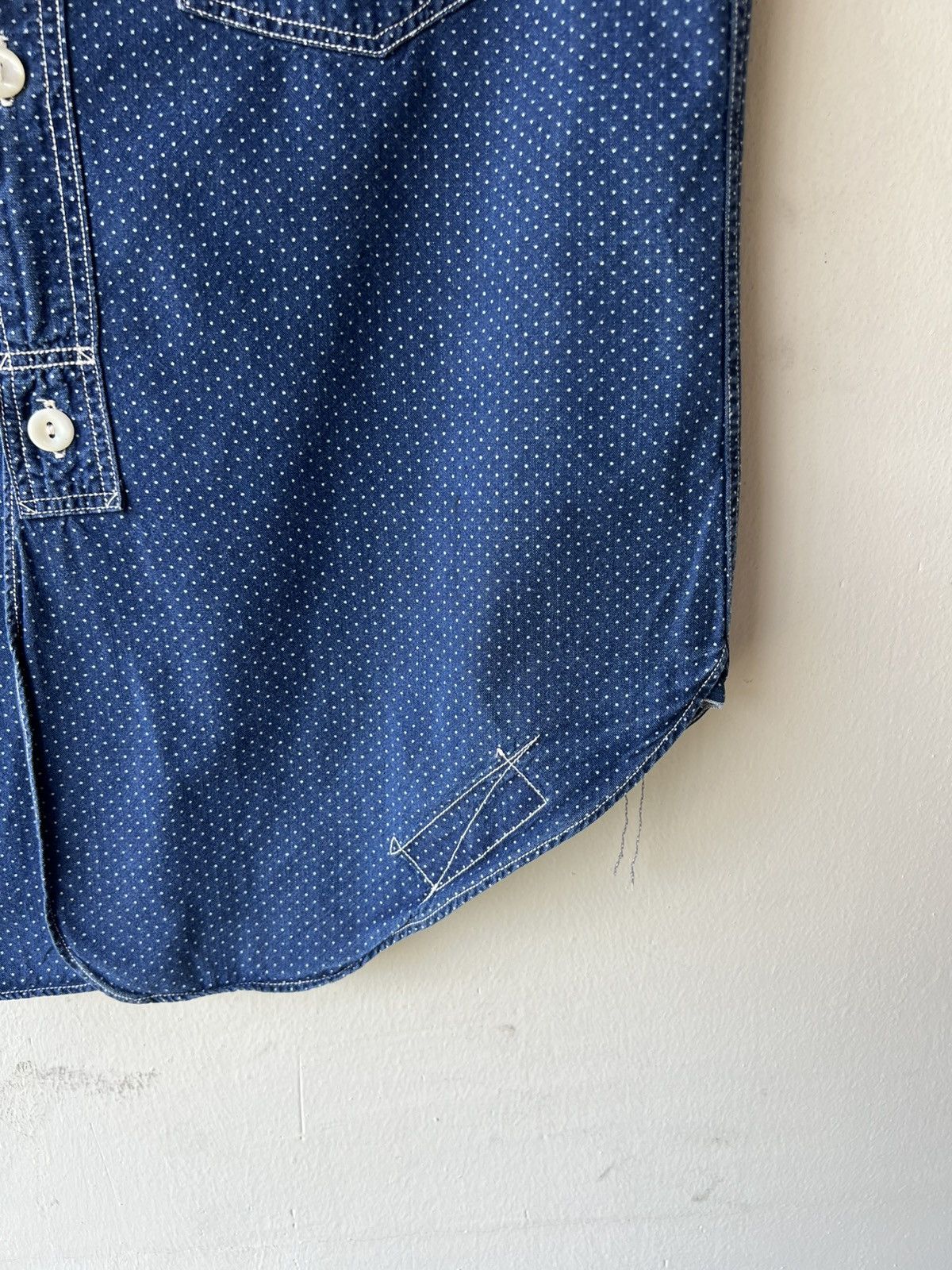 Freewheelers Freewheelers Union Special Dot Stifel Indigo Work Shirt Size US S / EU 44-46 / 1 - 11 Thumbnail