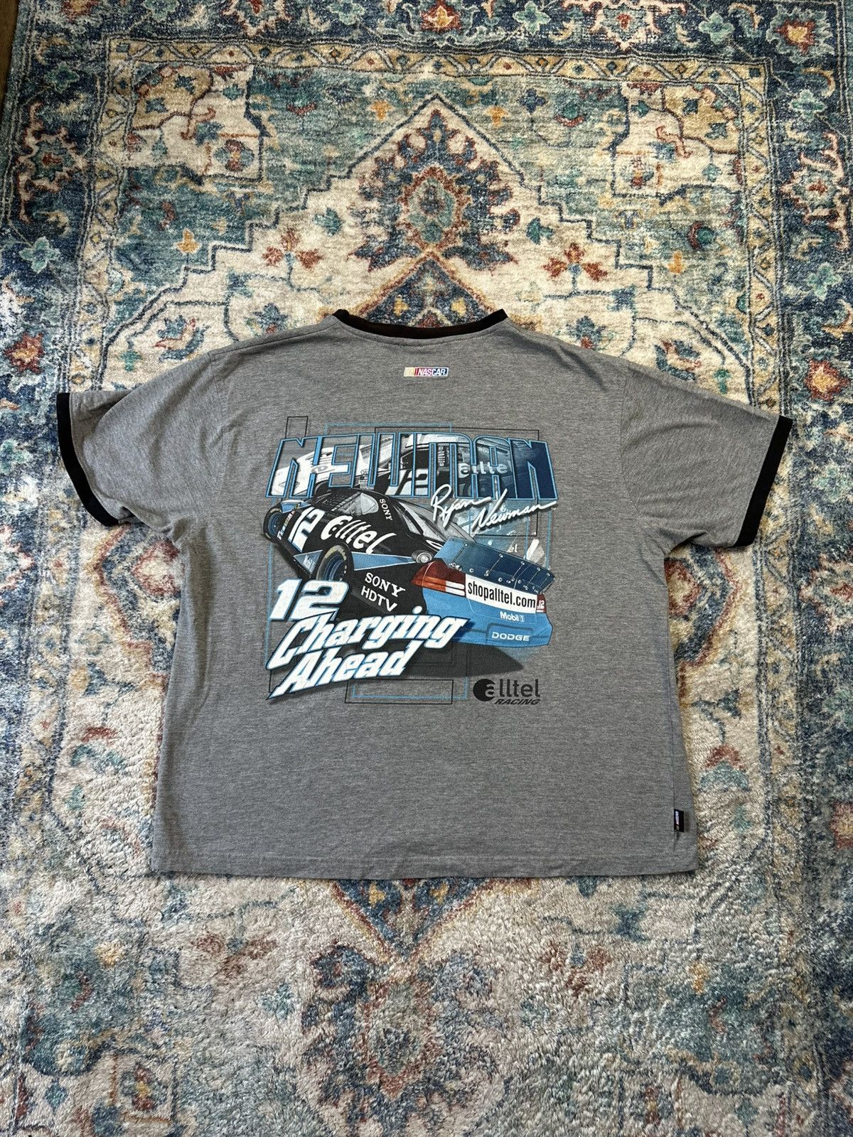 NASCAR Vintage NASCAR Ryan Newman Racing T-shirt Size XL Size US XL / EU 56 / 4 - 2 Thumbnail